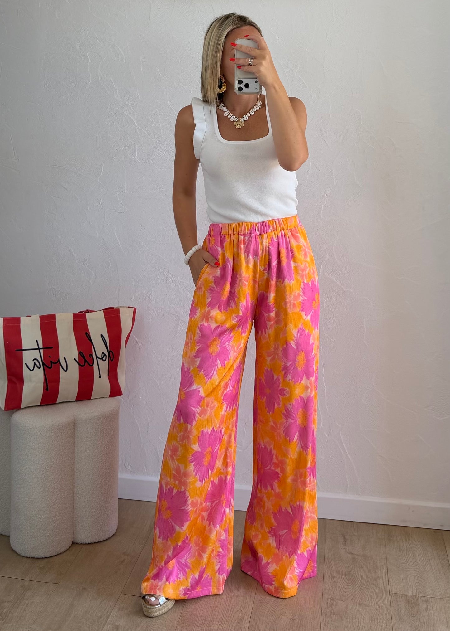 Pantalon LYANA Orange