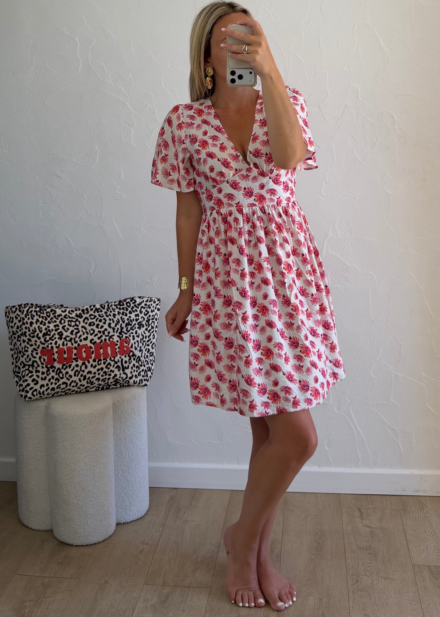 Robe ELIA Fushia