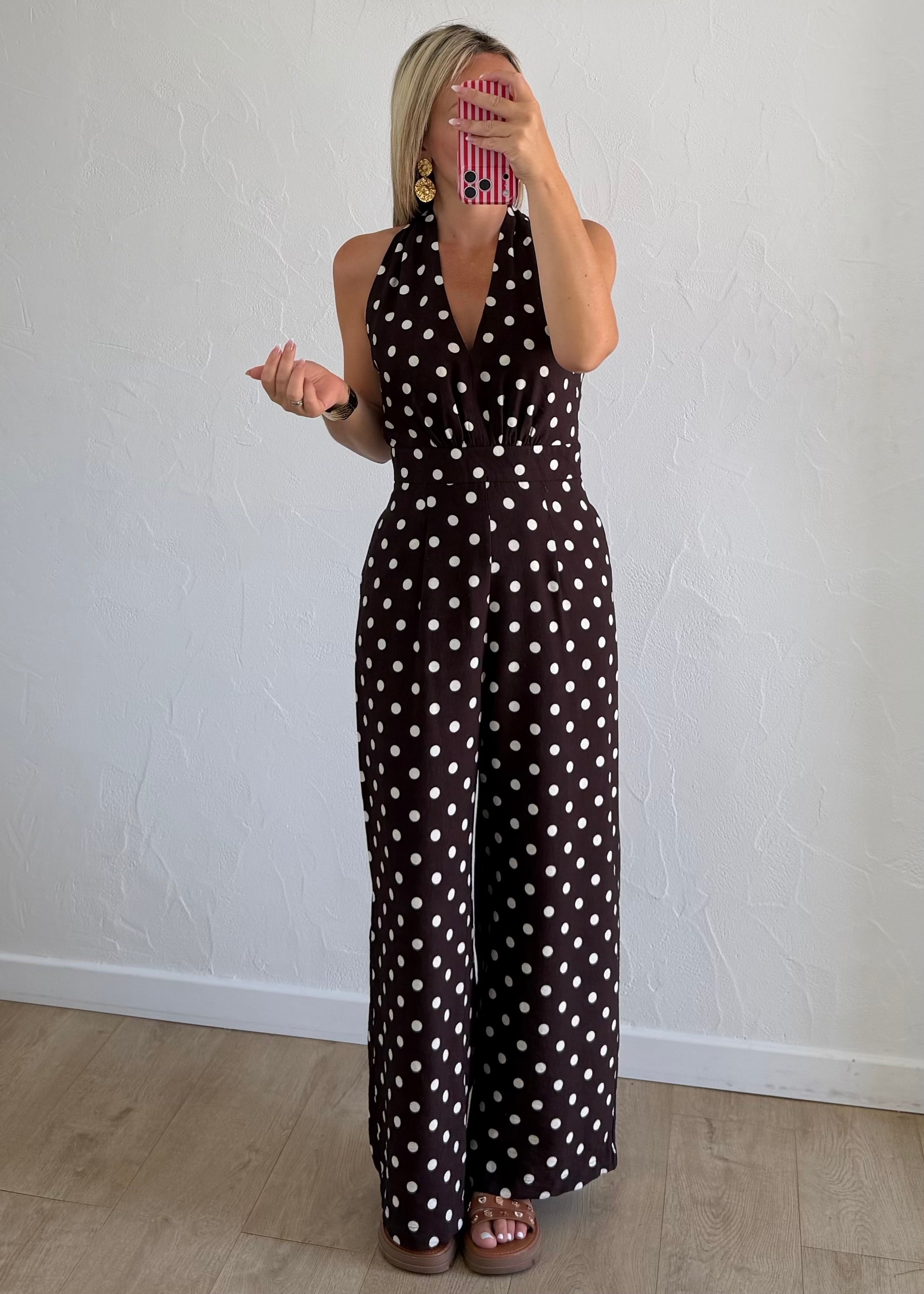 Combi-Pantalon LOUISON Choco