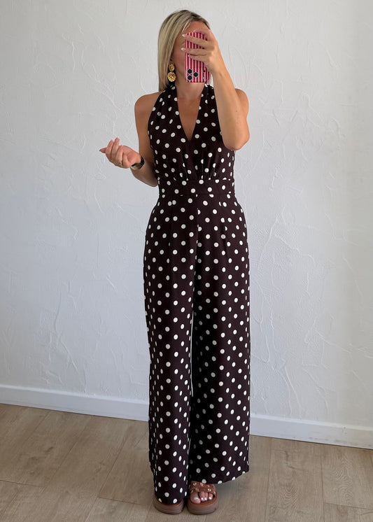 Combi-Pantalon LOUISON Choco