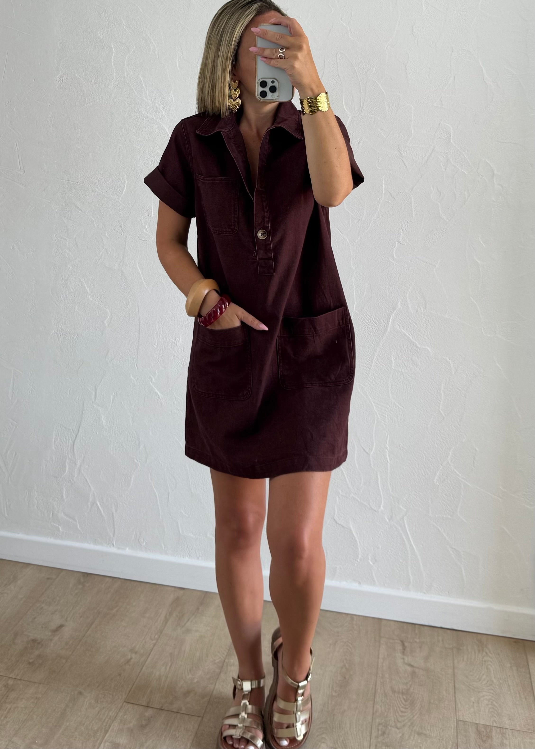 Robe PIATTO Bordeaux