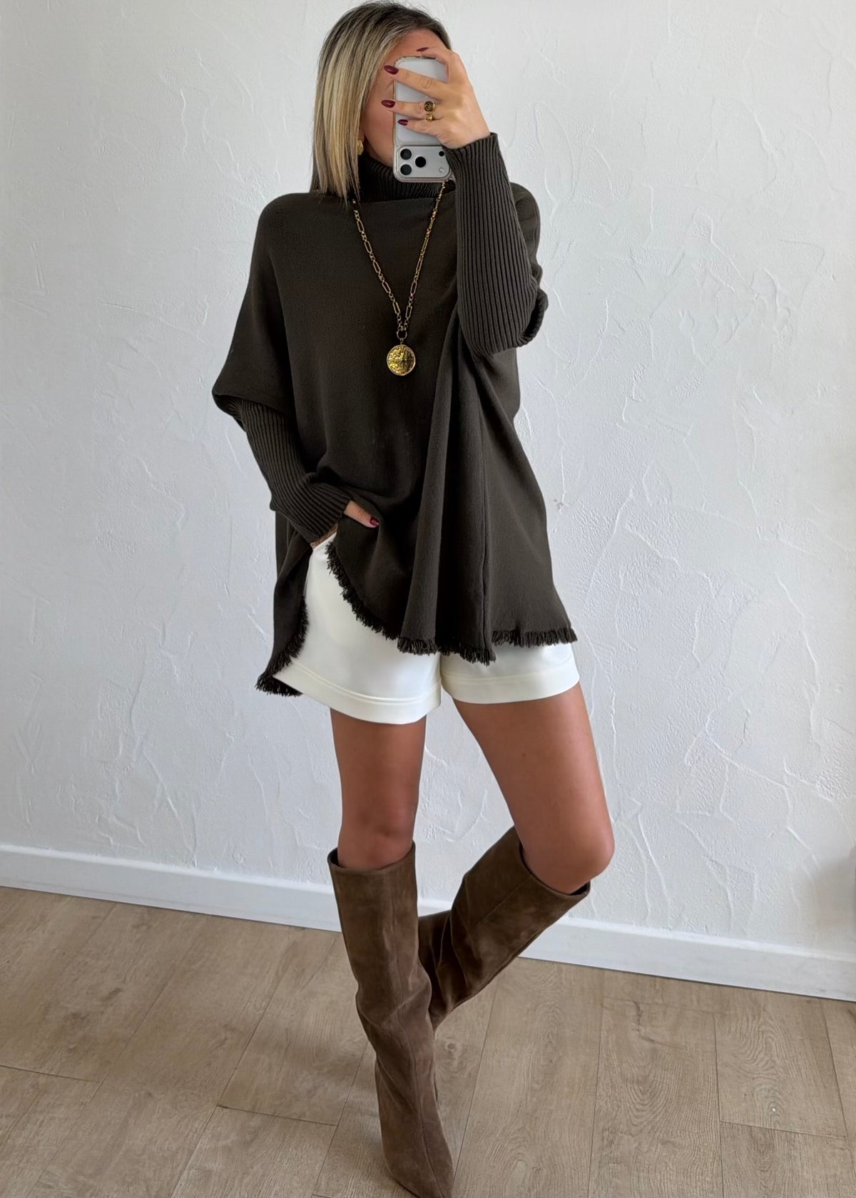 Pull Christie kaki