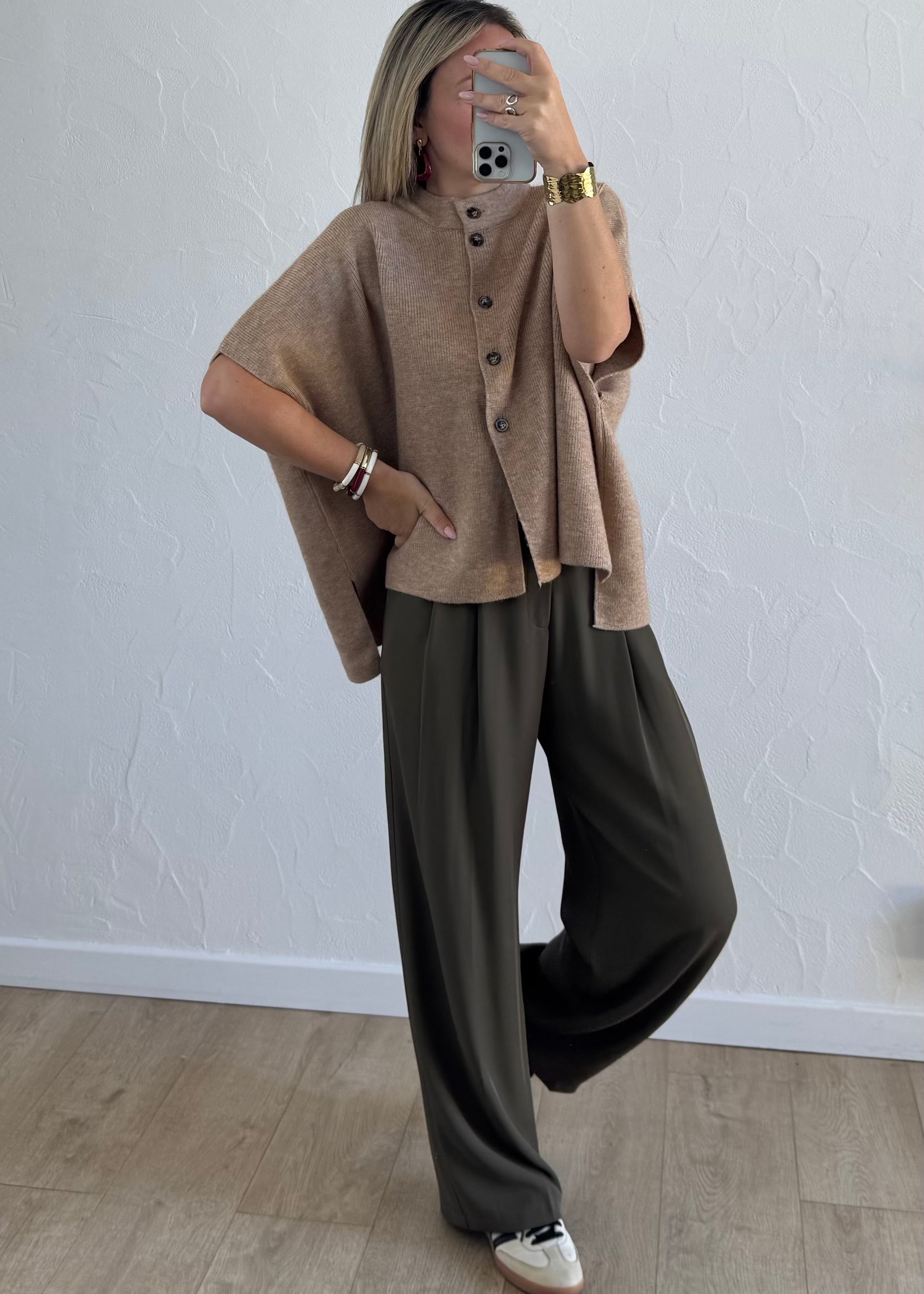 Poncho MERA Camel