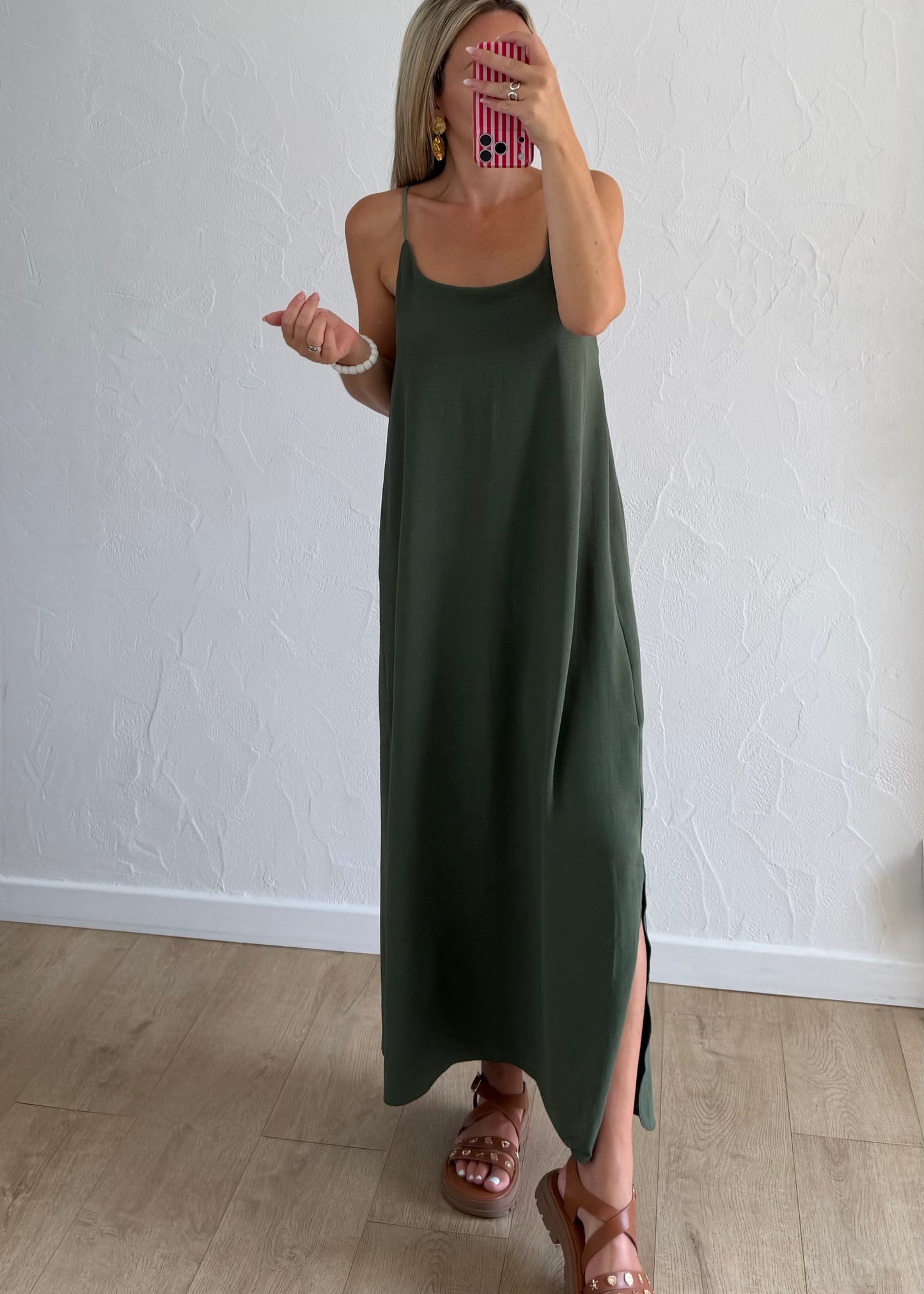 Robe LUCIE Kaki