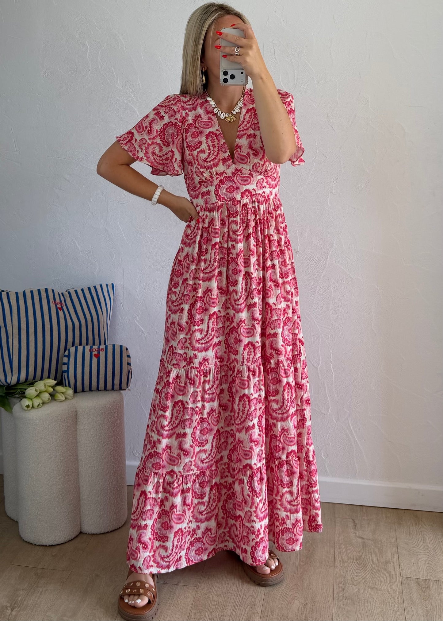 Robe LYLOU Fuschia