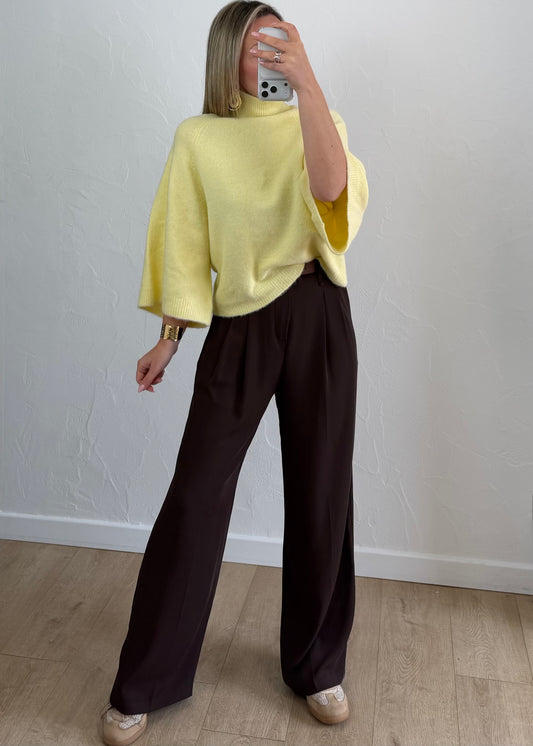 Pull ALBA Jaune 💛