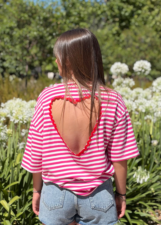 Tee-shirt COLINE Fuschia