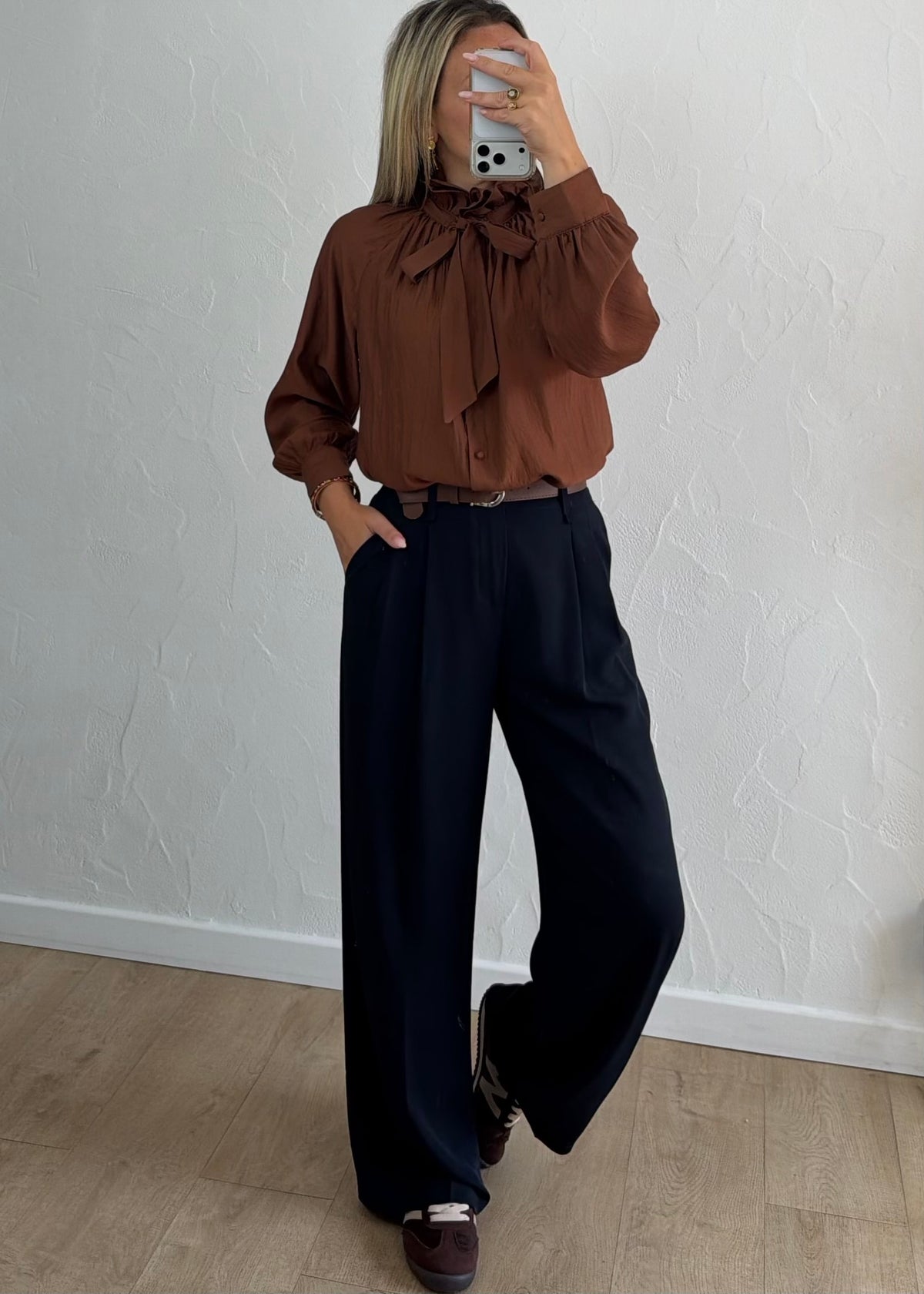 Chemise Énora camel