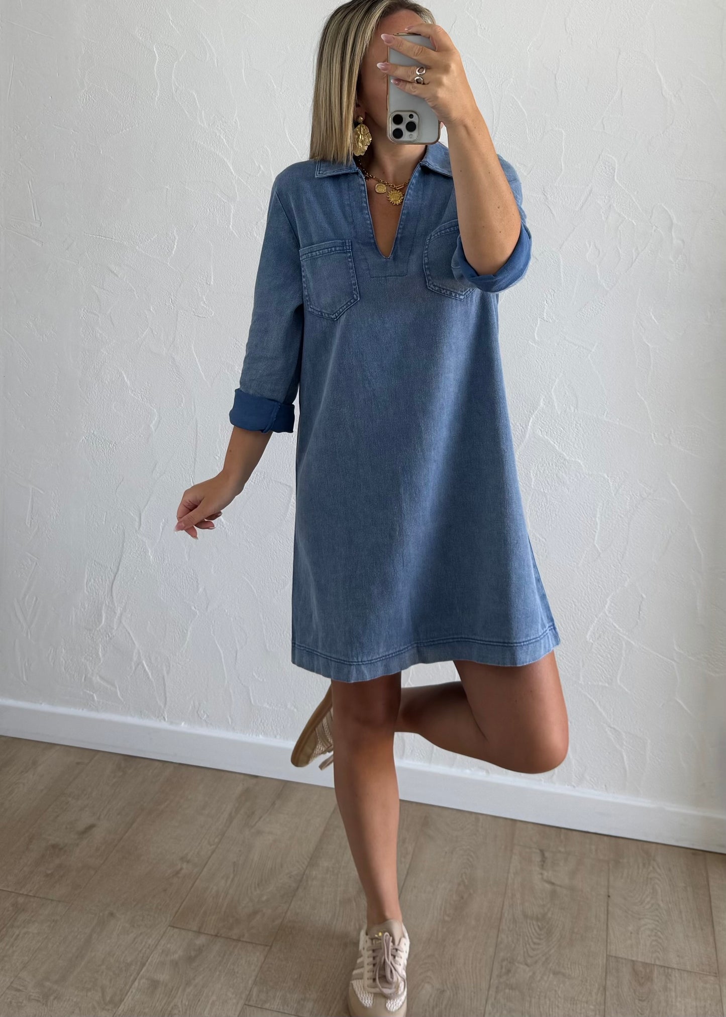 Robe KIARA Bleu