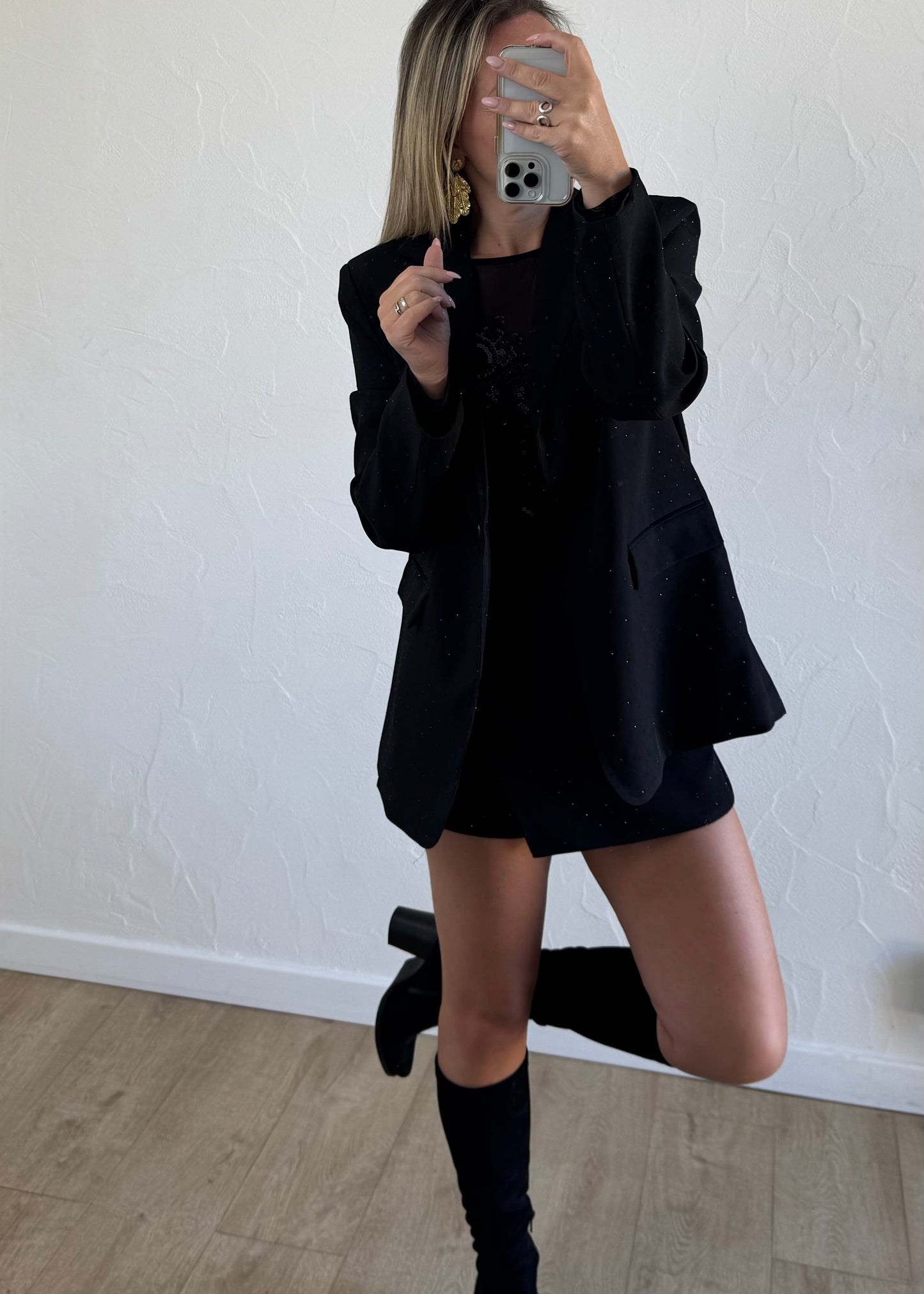 Jupe-short SOLEANNE Noir