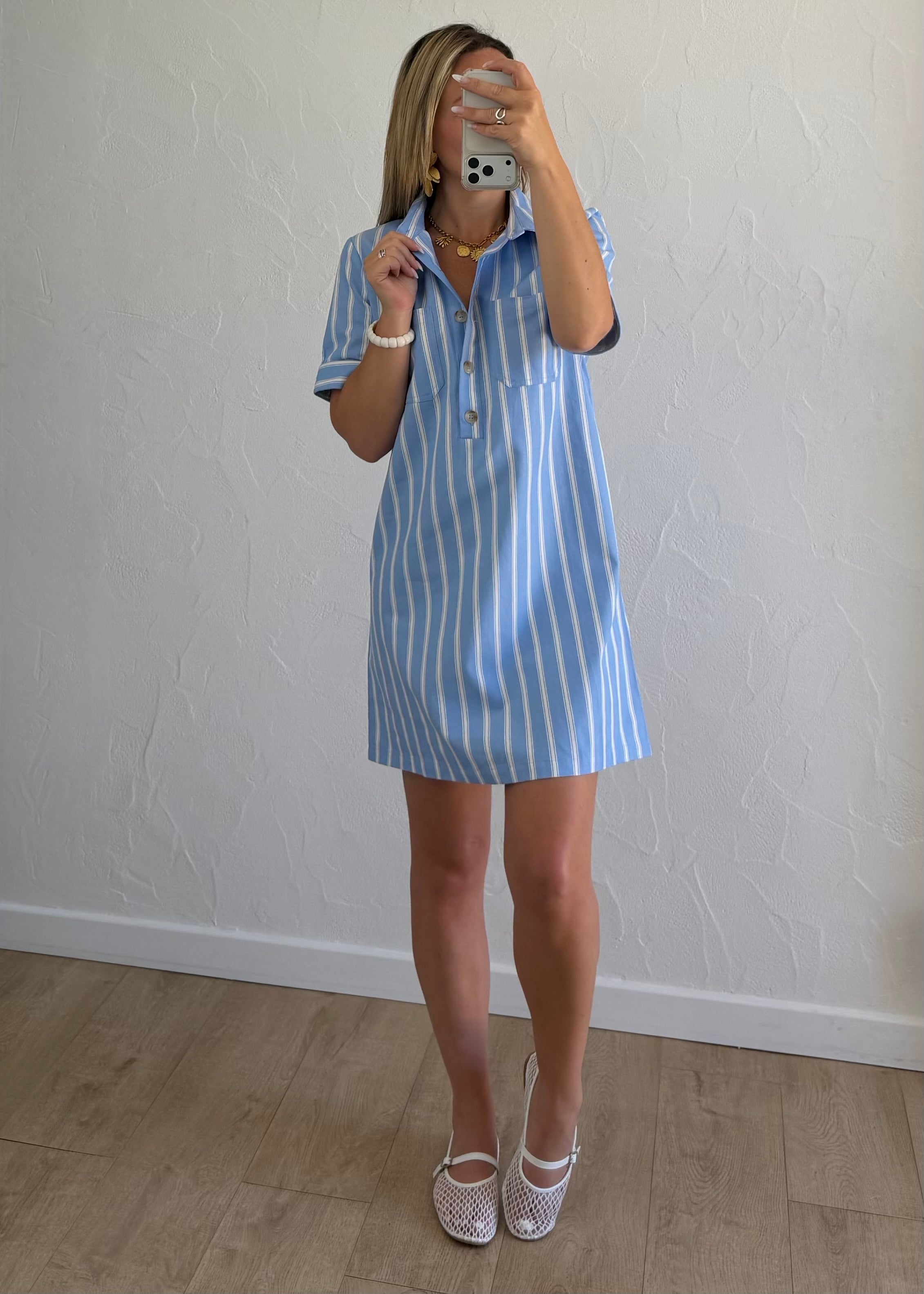 Robe CANDICE Bleu