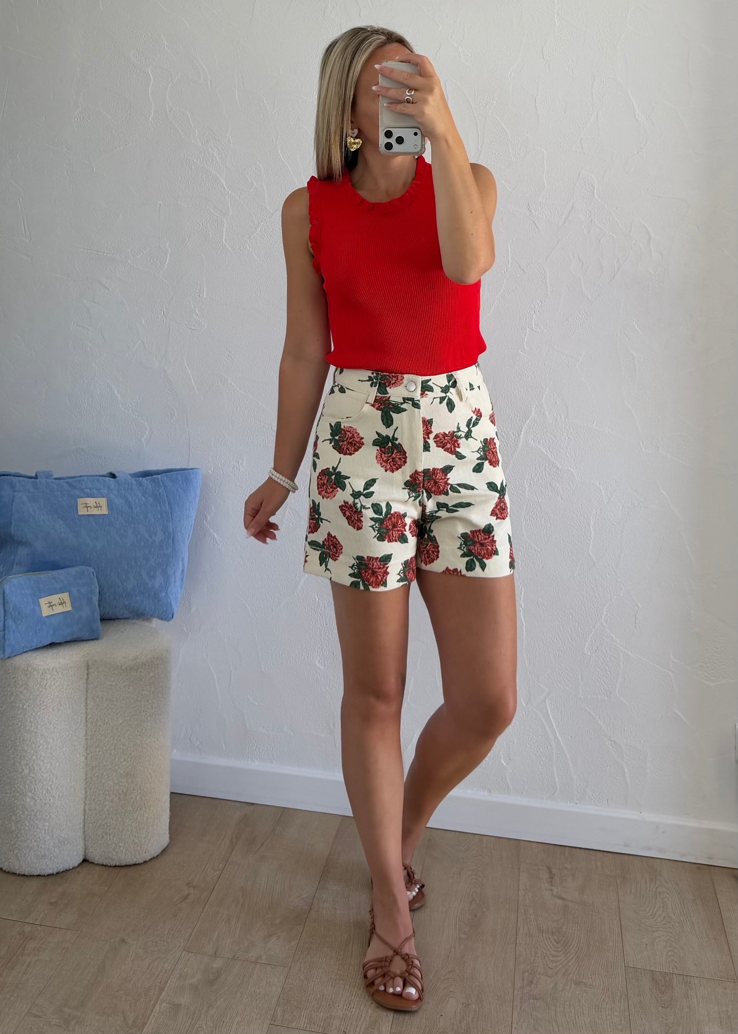 Short ANAE Rouge
