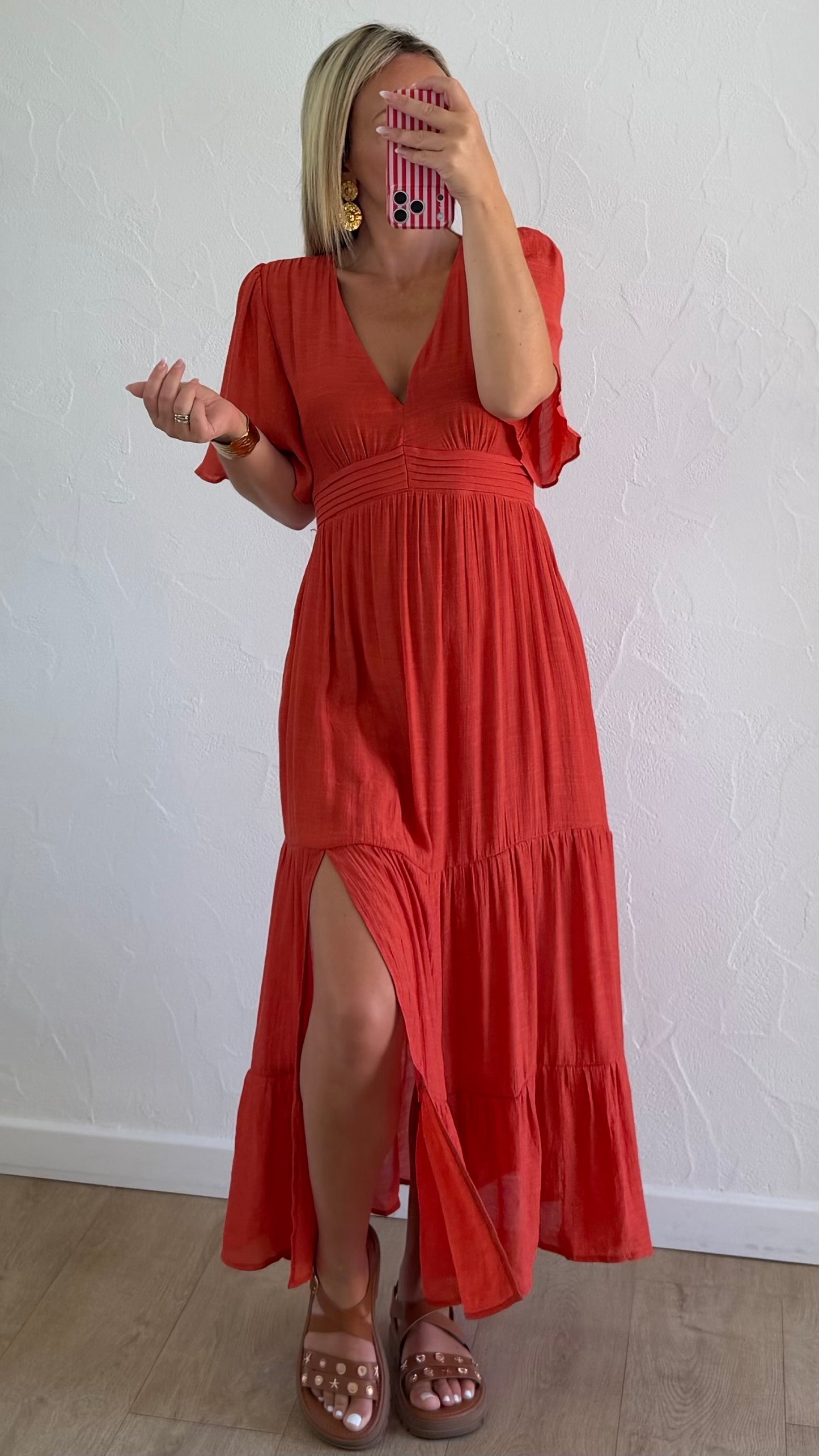 Robe LALIE Terracotta
