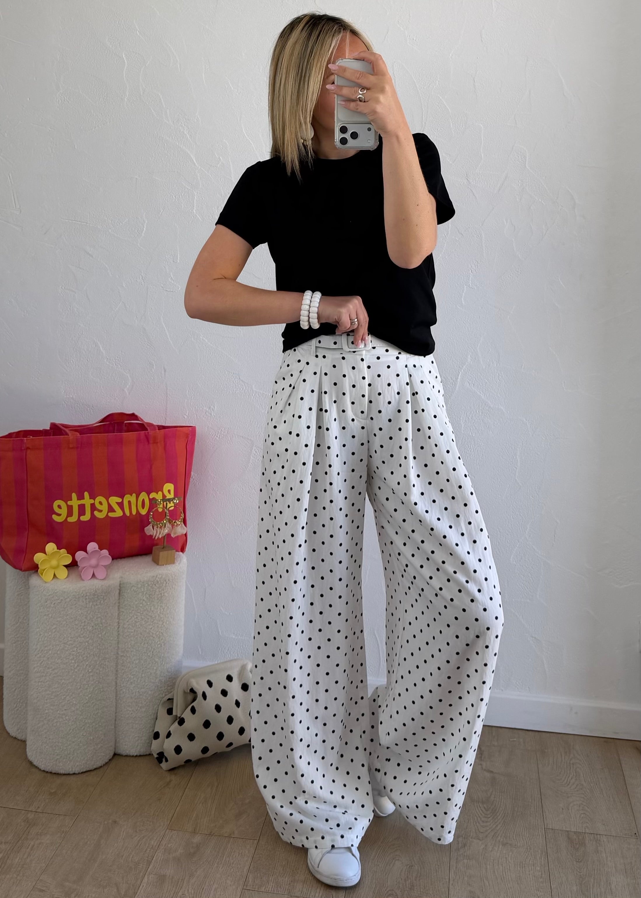 Pantalon SUZON Blanc