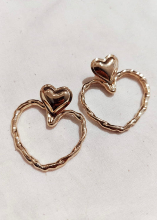 Boucles d’oreilles TE AMO