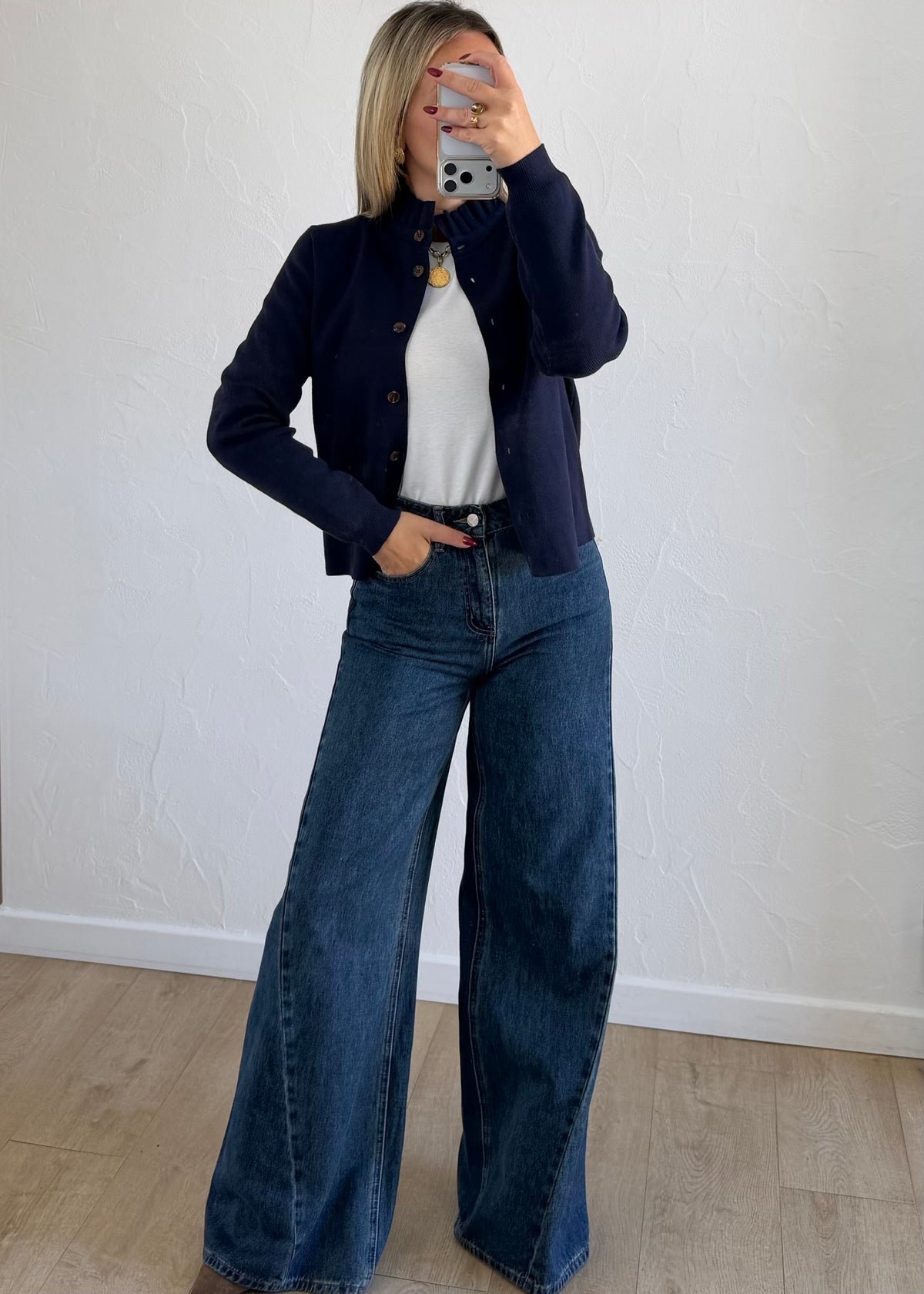 Gilet Augustin marine