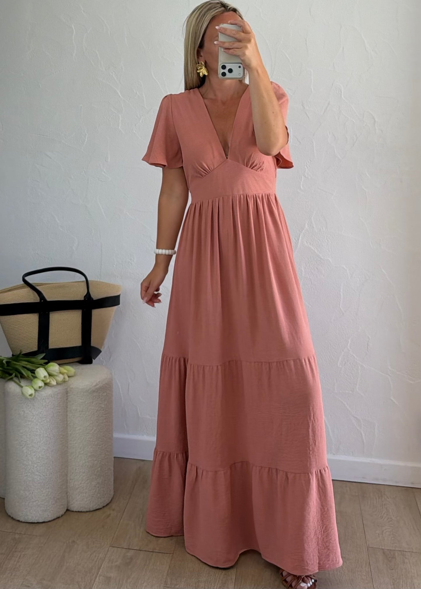 Robe YSEE Vieux rose