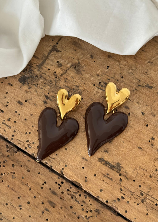 Boucles d’oreilles CŒURS