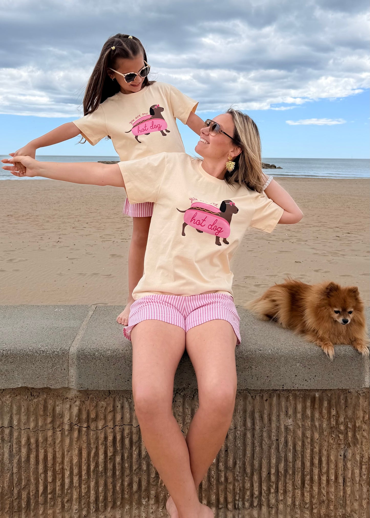 T-SHIRT Dog Jaune 🐶 Adulte