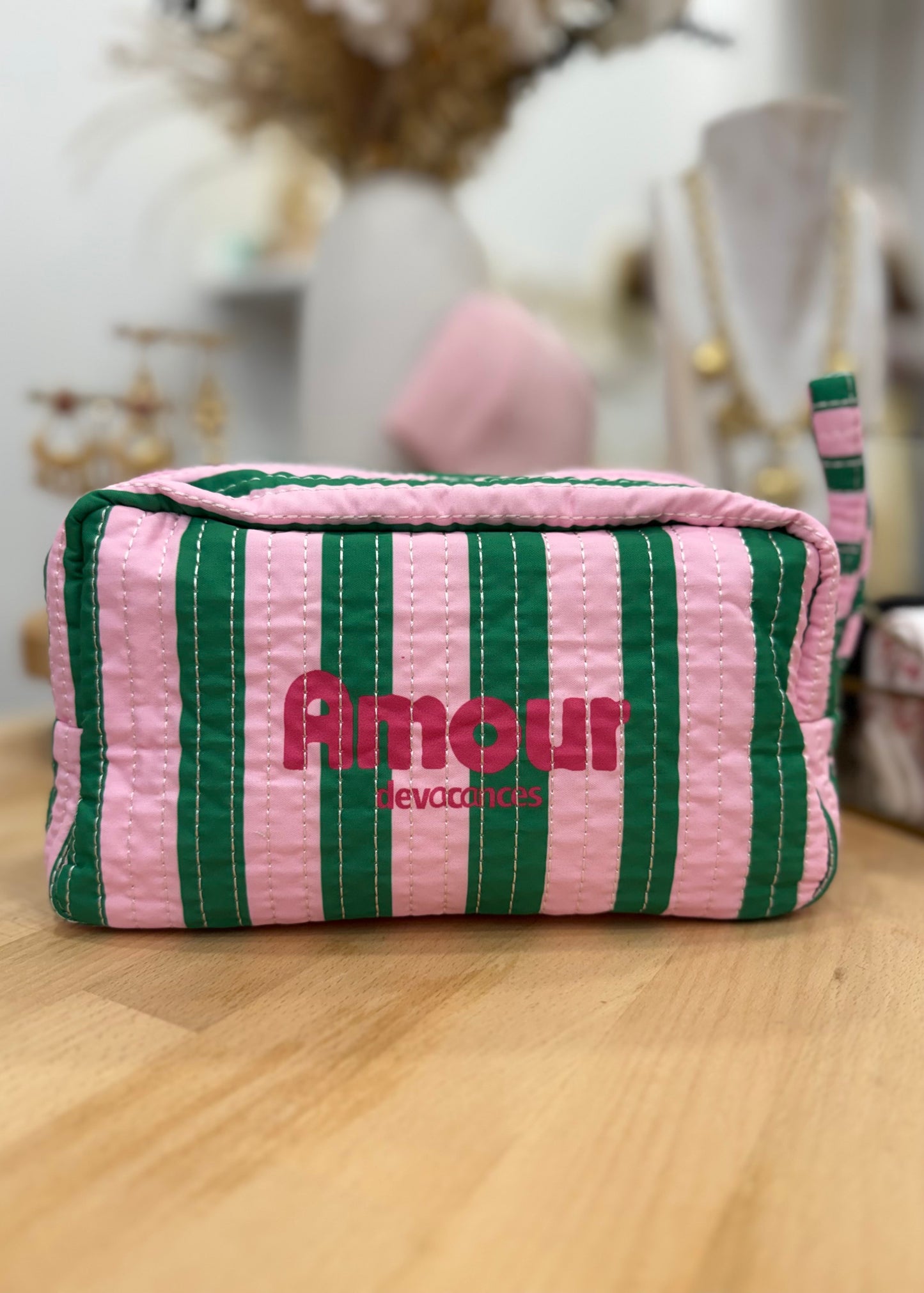 Trousse « 𝒜𝓂ℴ𝓊𝓇 𝒹ℯ 𝓋𝒶𝒸𝒶𝓃𝒸ℯ𝓈 » Réversible