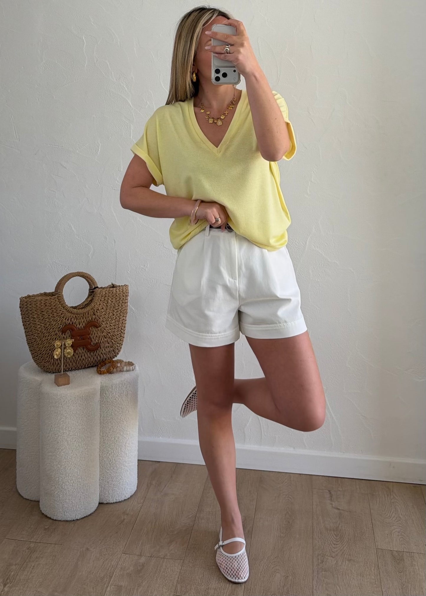 T-shirt Lisa Jaune 🍋