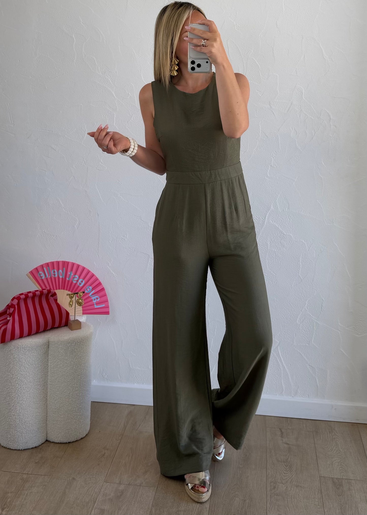 Combi-Pantalon SOLEYA Kaki