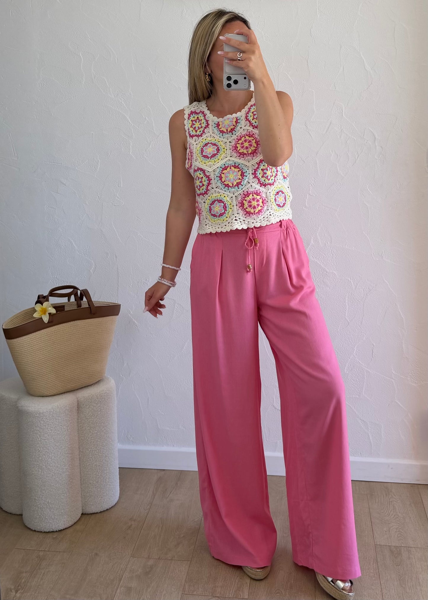 Pantalon DIANE Rose