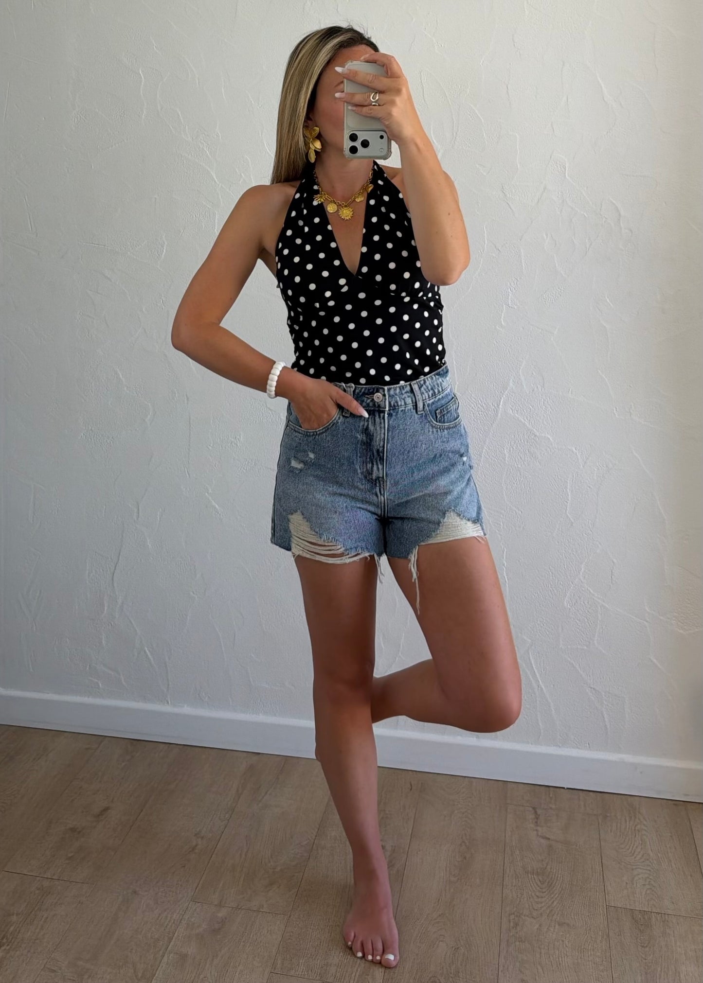 Top CECILE Noir