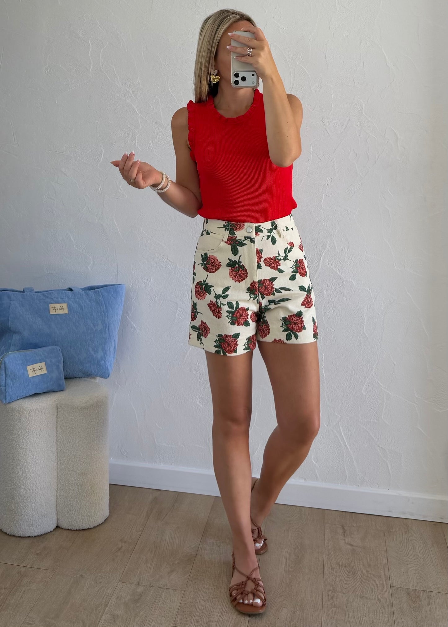 Short ANAE Rouge