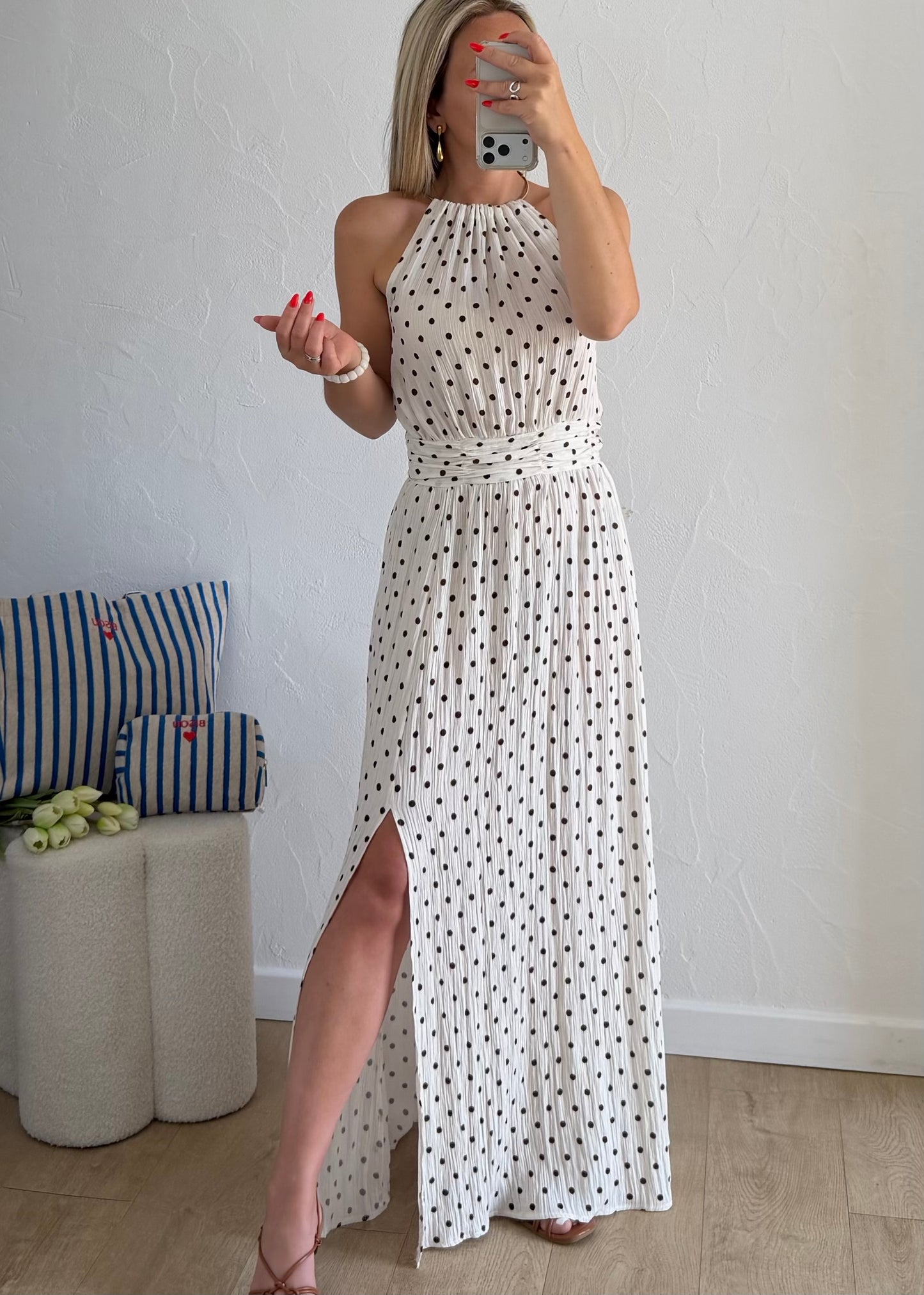 Robe NINA Ecru