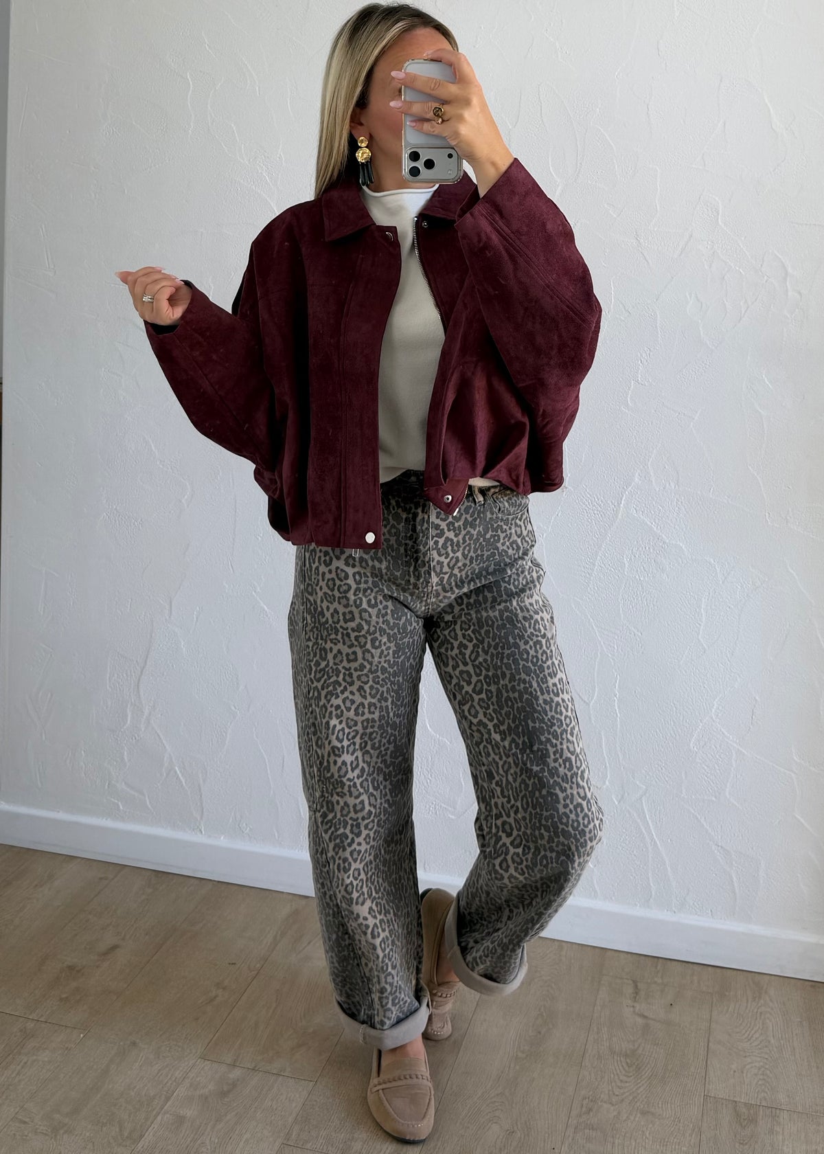 Bombers Aline bordeaux