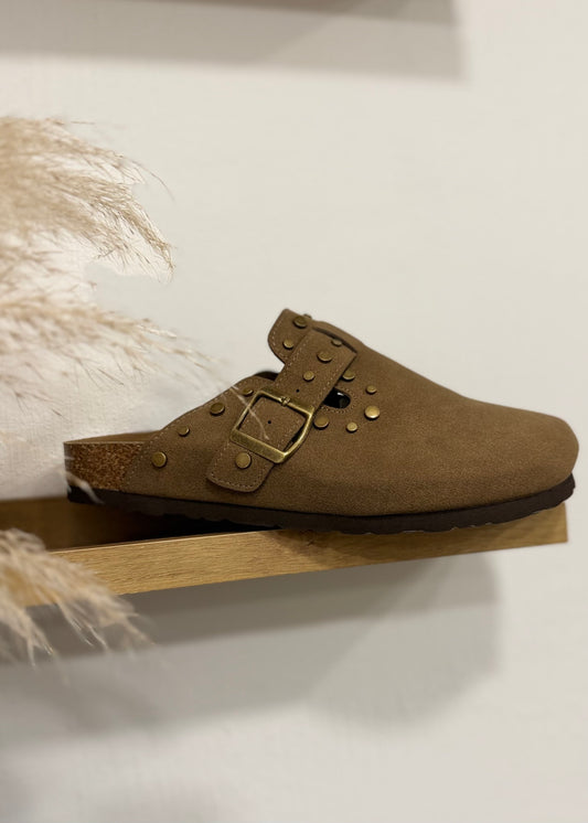 Mules Taupe