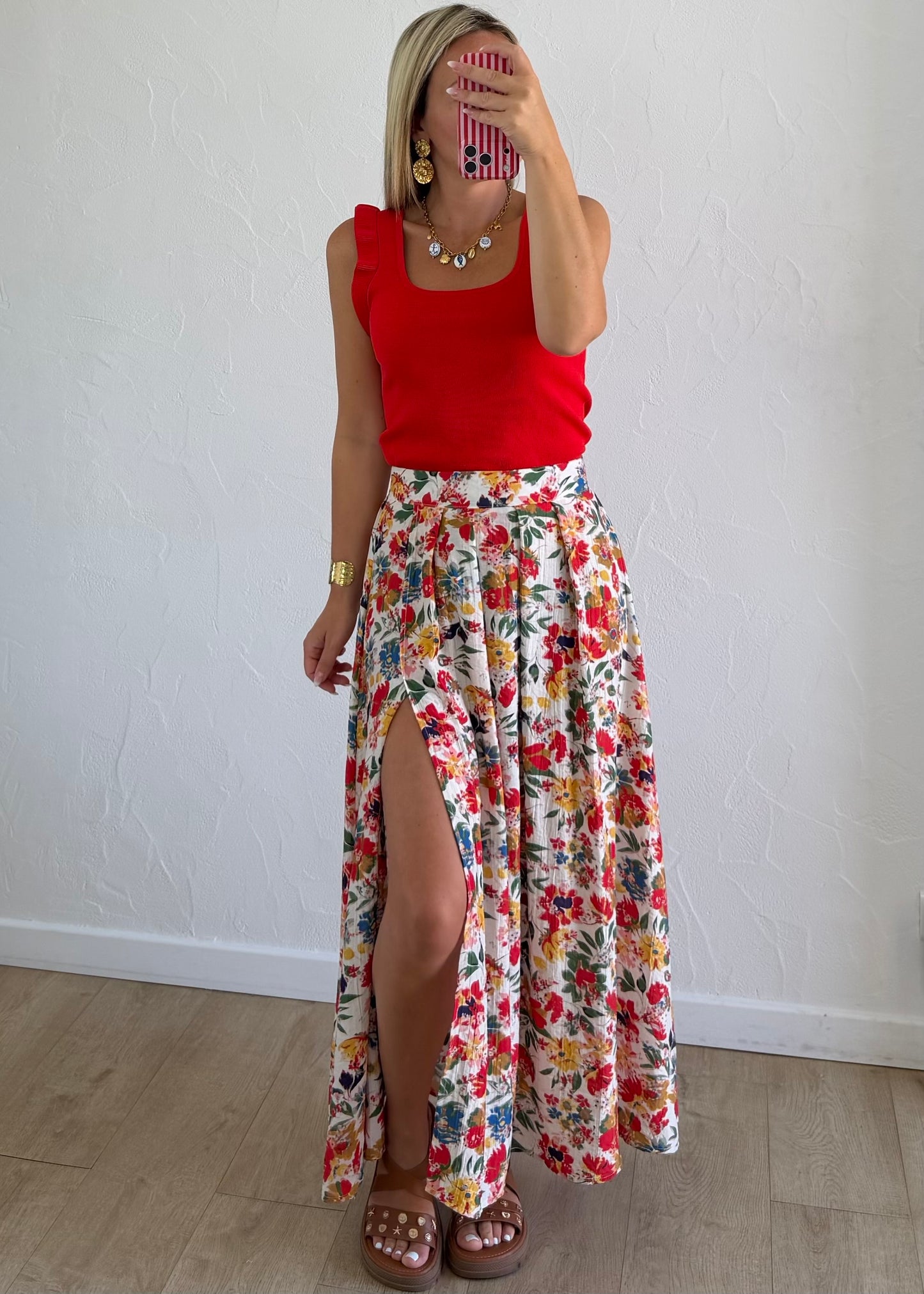 Top YASMINE Rouge
