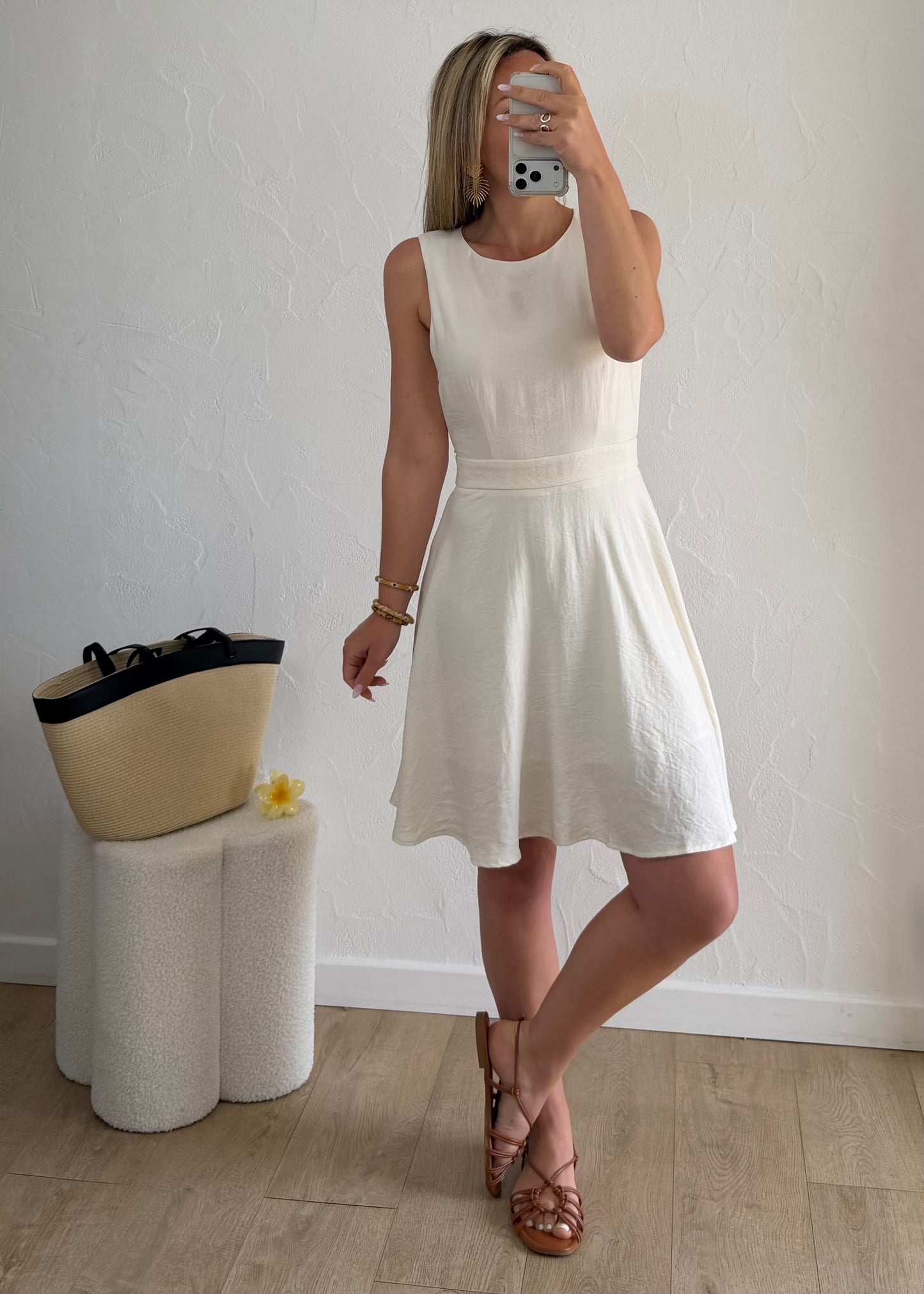 Robe ALESSIA Ivoire