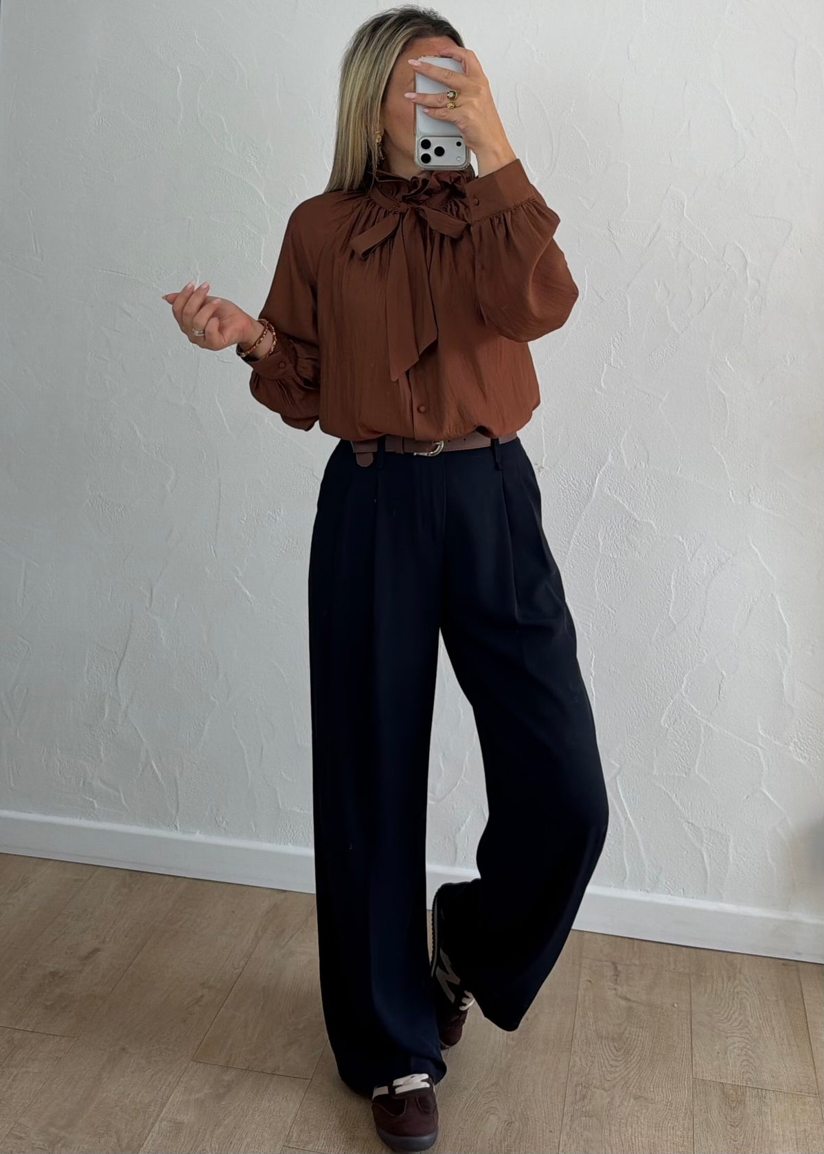 Chemise Énora camel