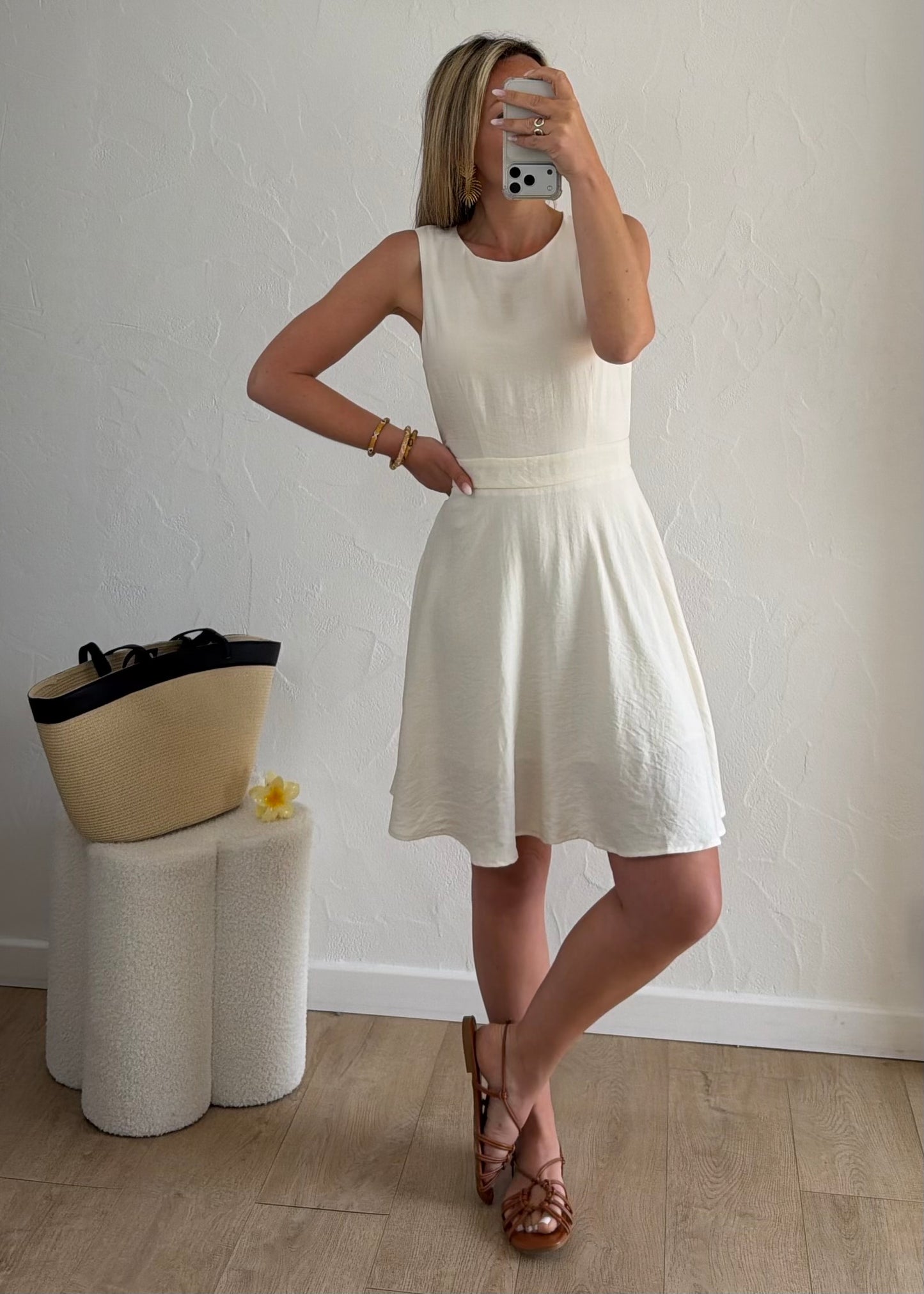Robe ALESSIA Ivoire