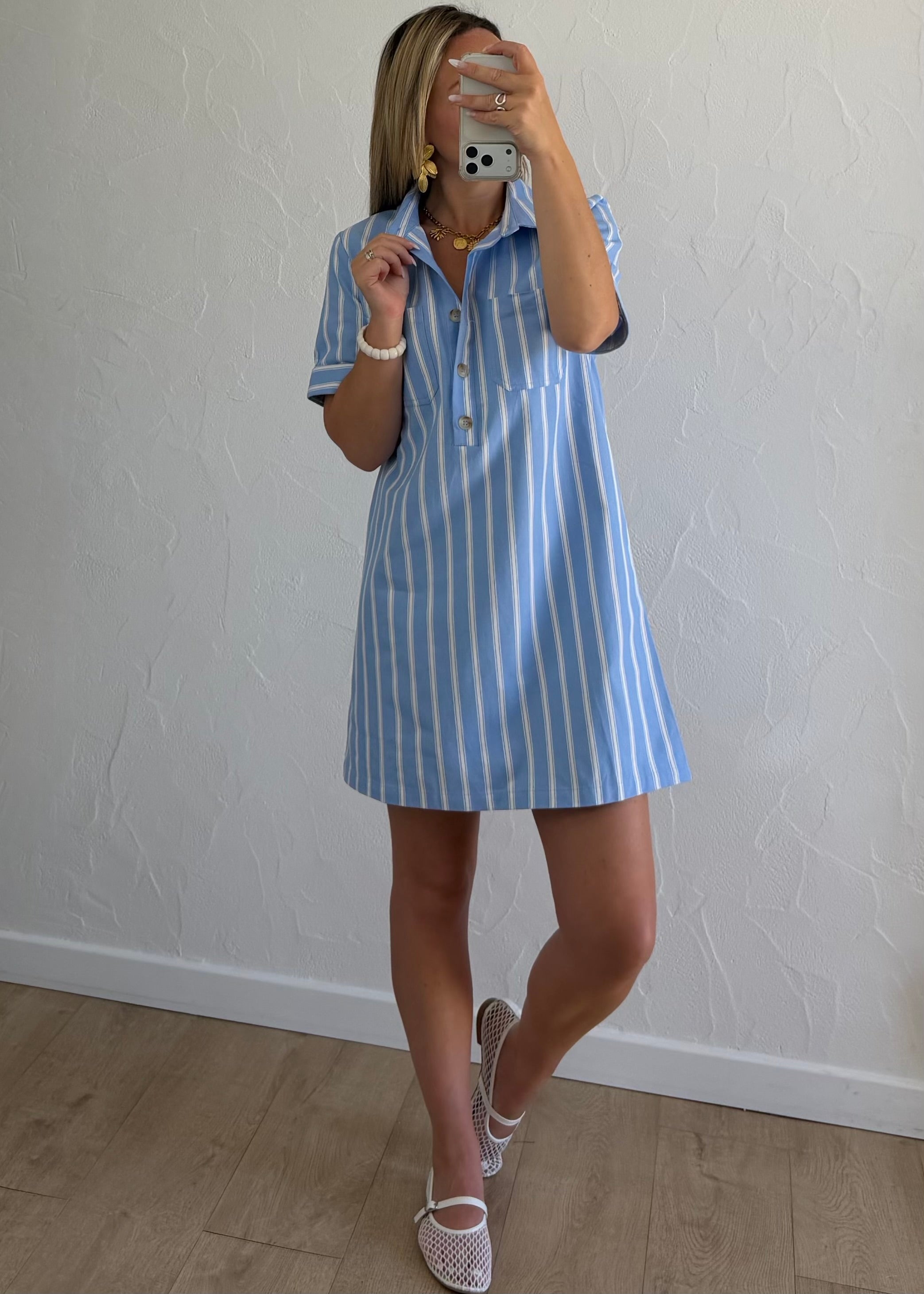 Robe CANDICE Bleu