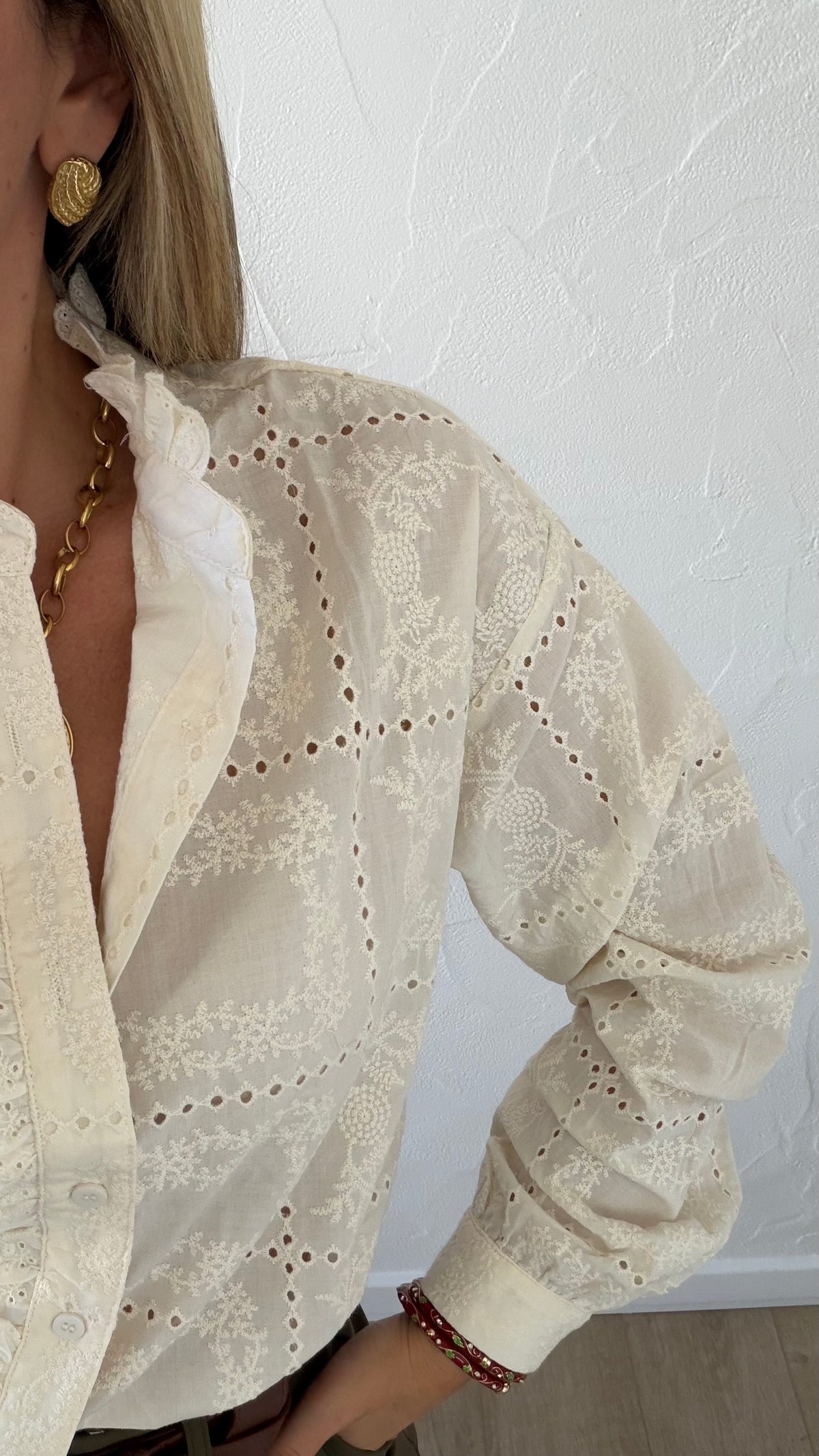 Chemise Marybelle écru