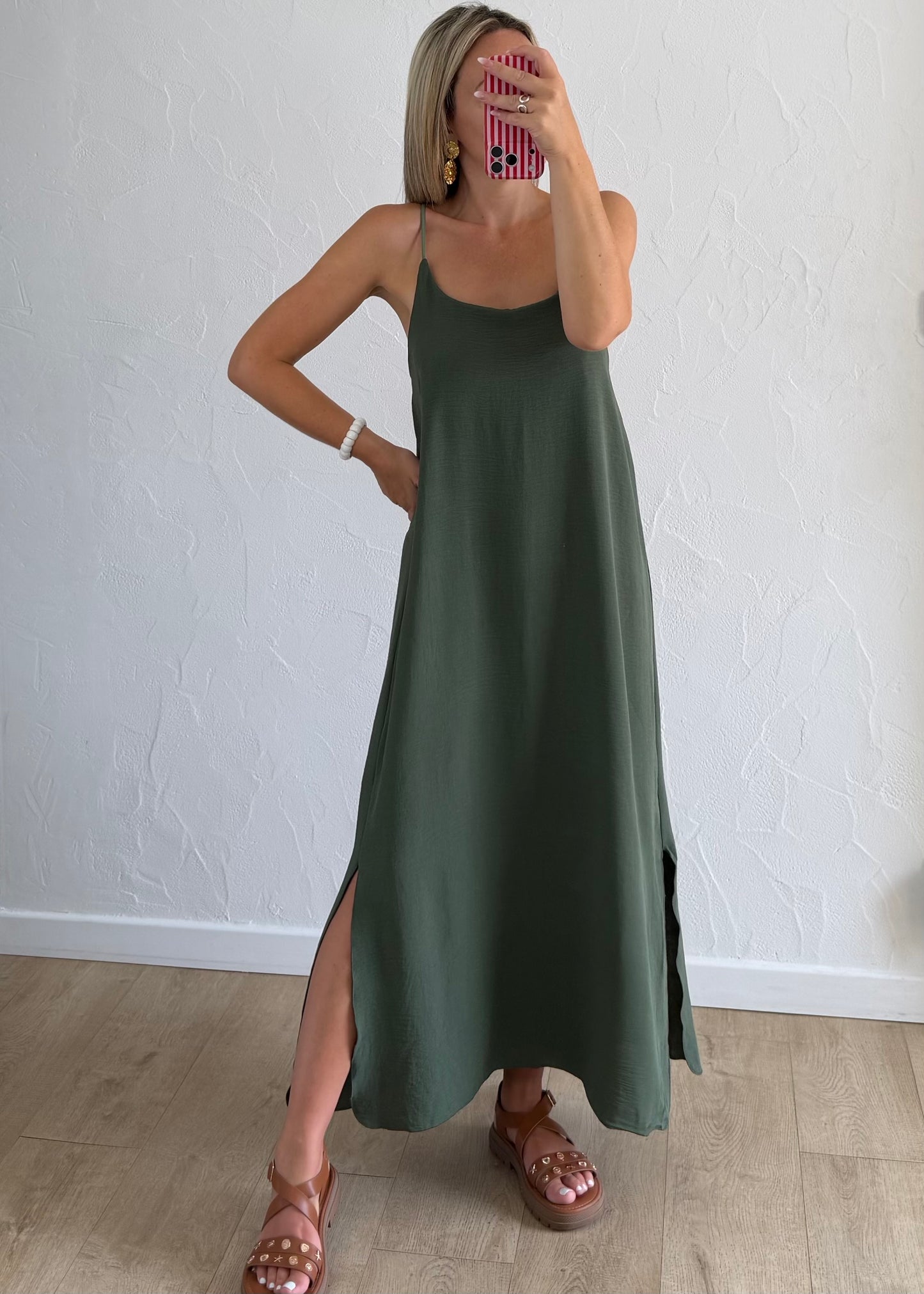 Robe LUCIE Kaki