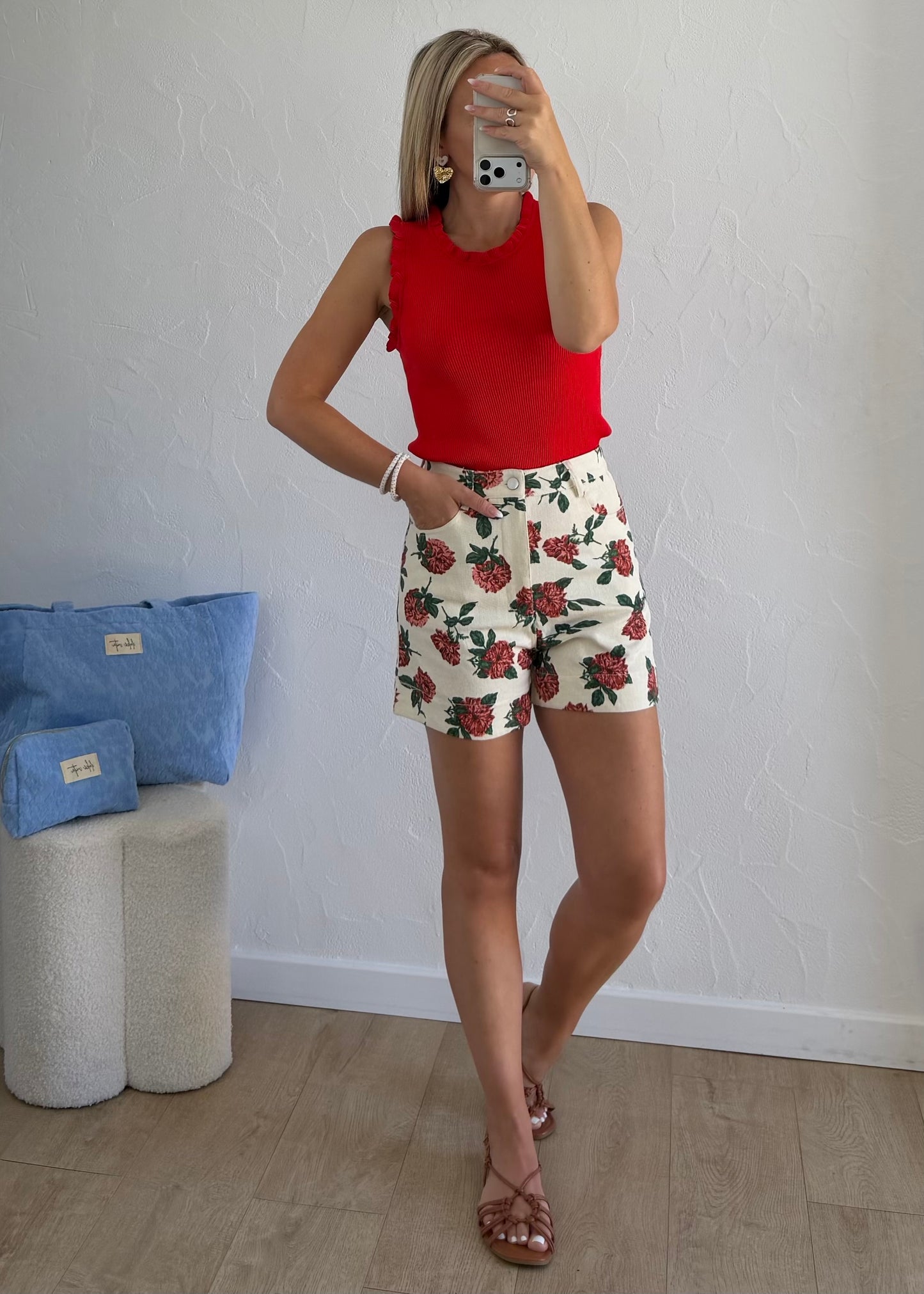 Short ANAE Rouge