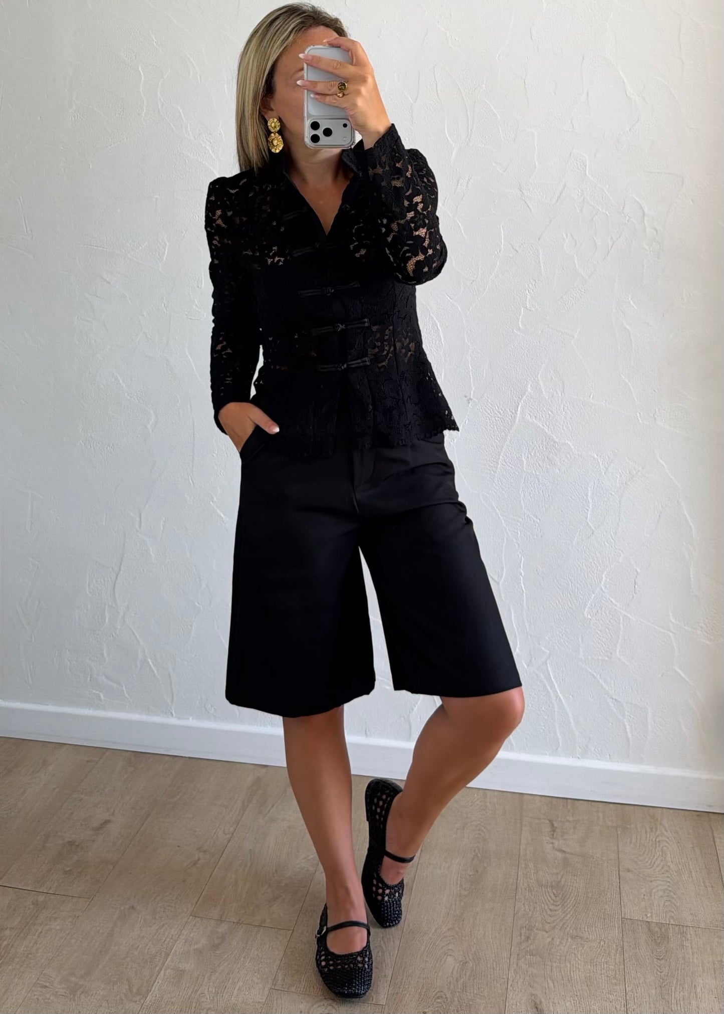 Blouse Rosa noire