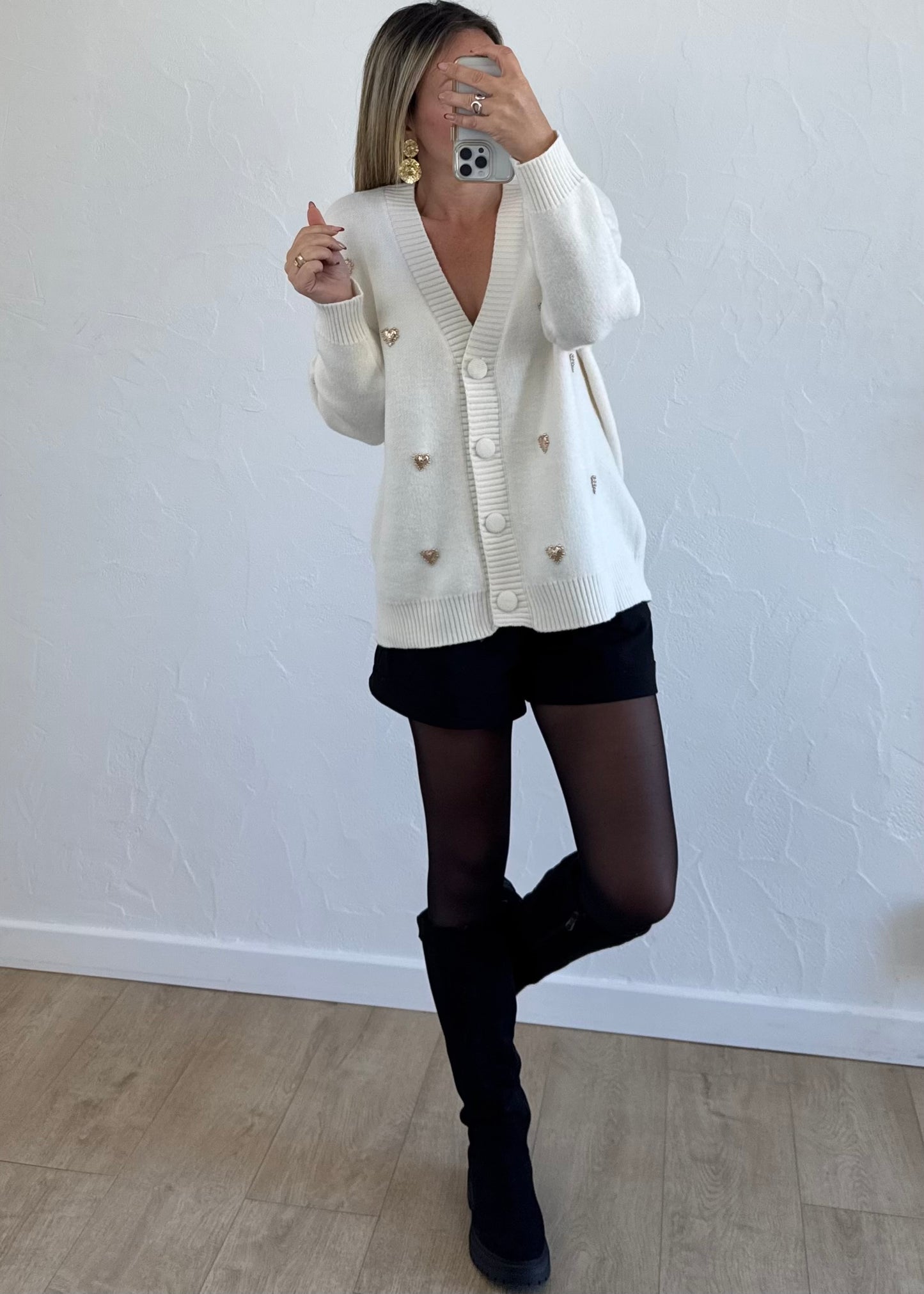 Gilet AURELLINE Ecru