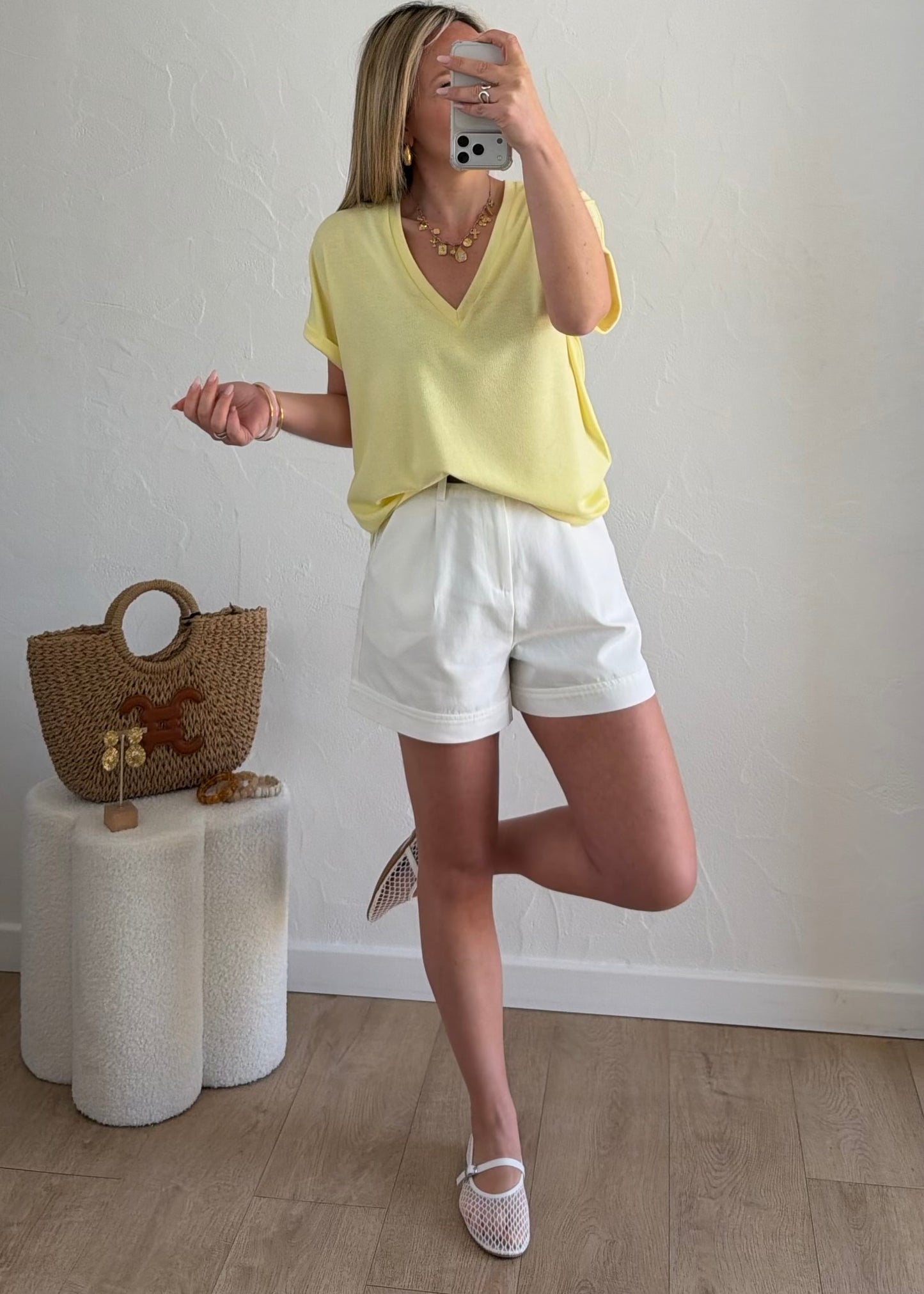 T-shirt Lisa Jaune 🍋