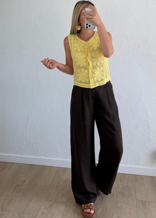 Pantalon LOUNA Lin Choco