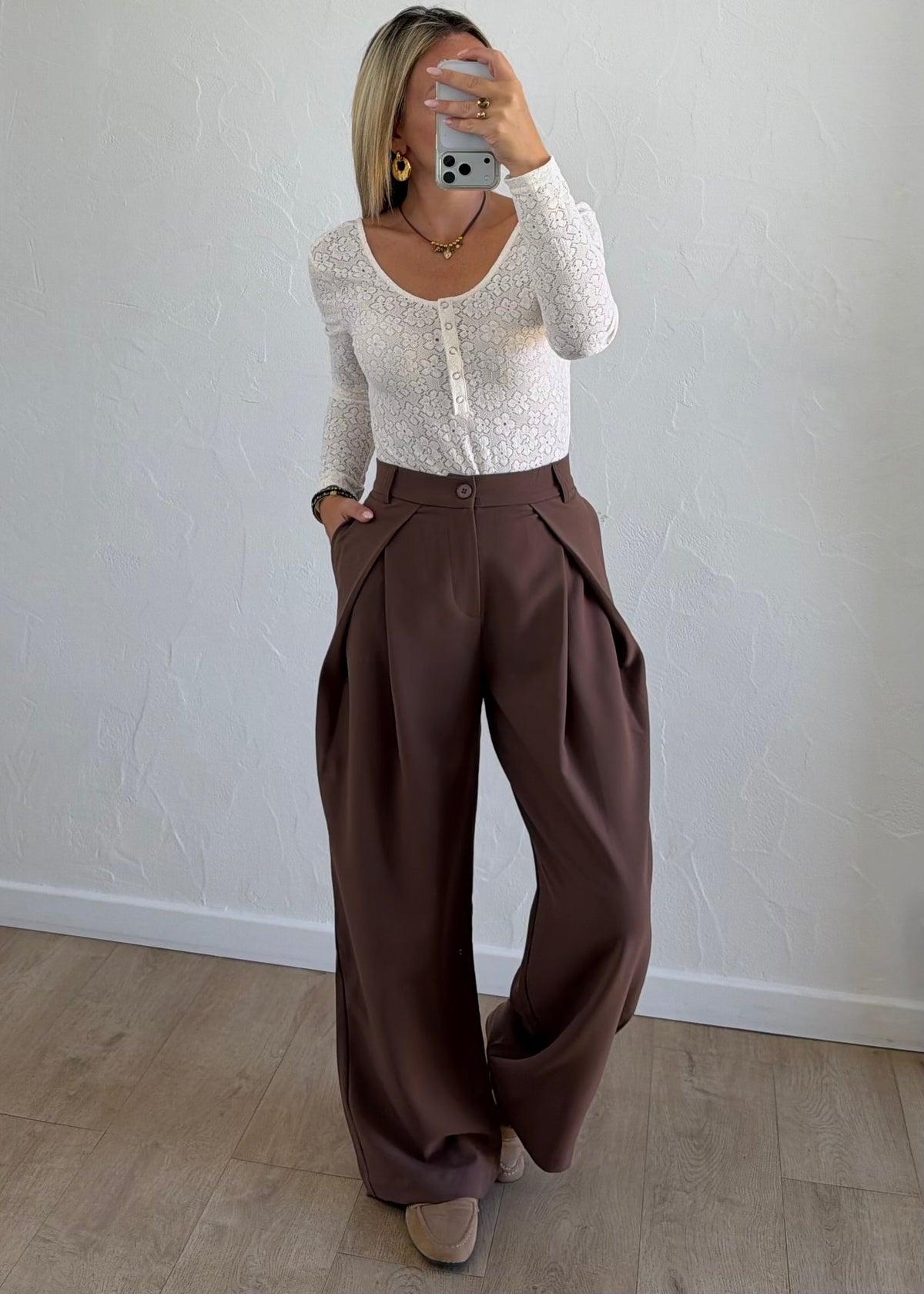 Body Oriane écru