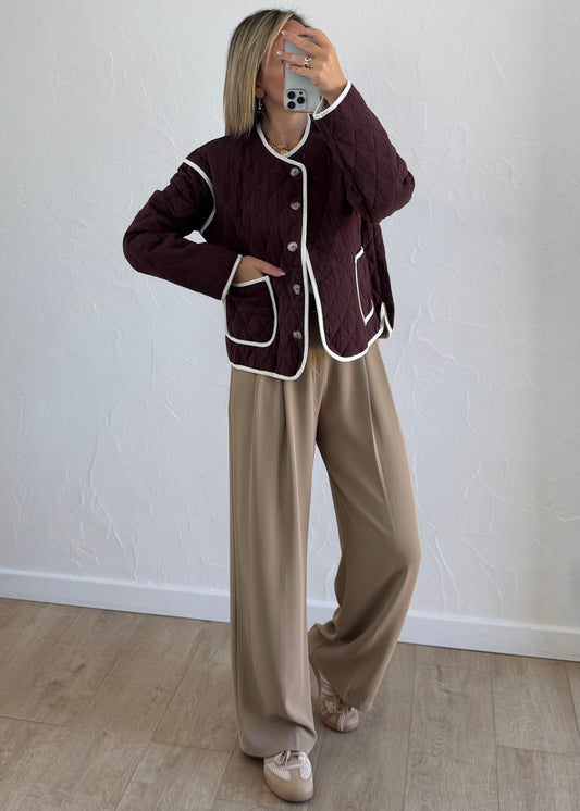 Veste BROWNIE Bordeaux