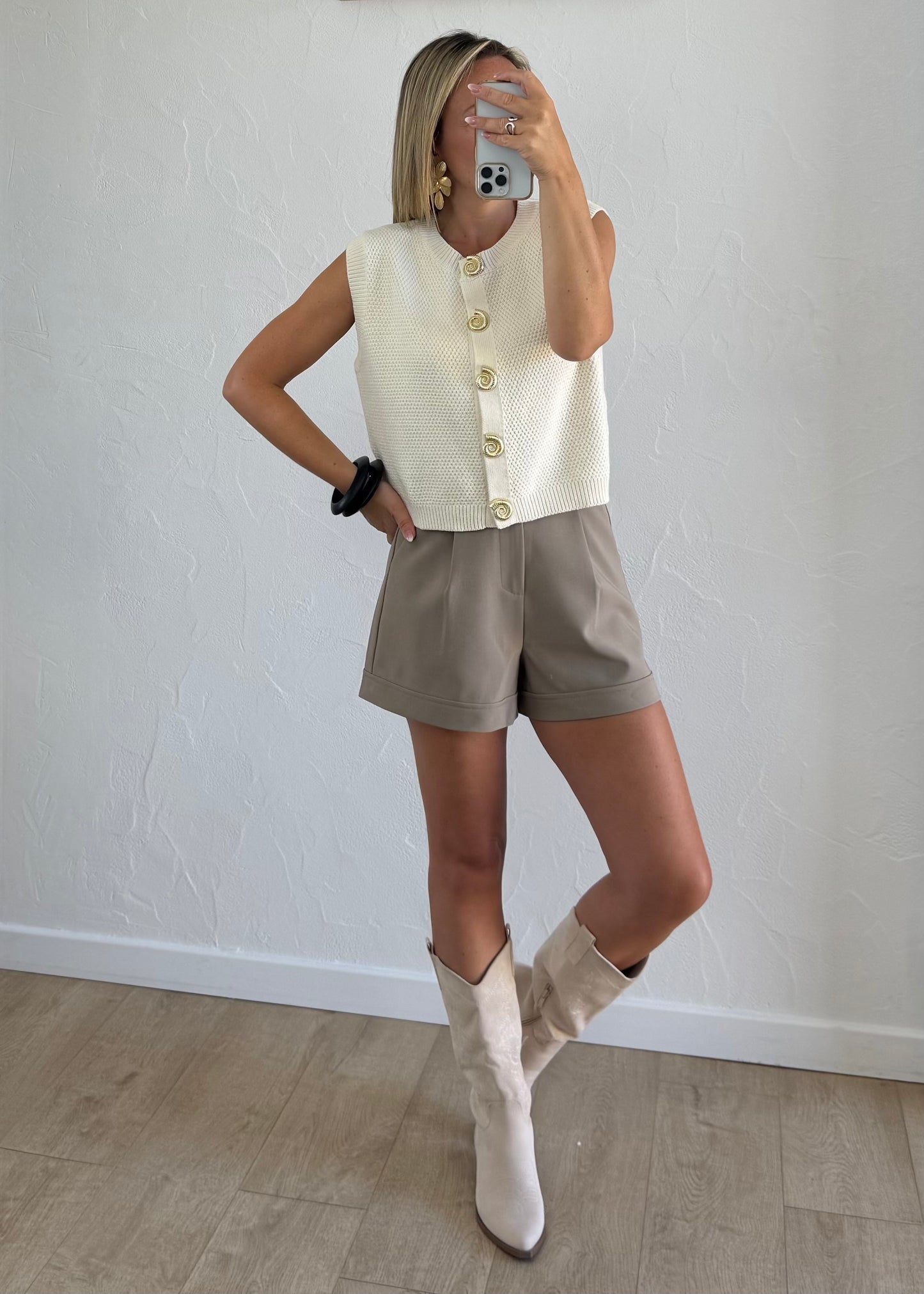 Short FLAVIE Beige