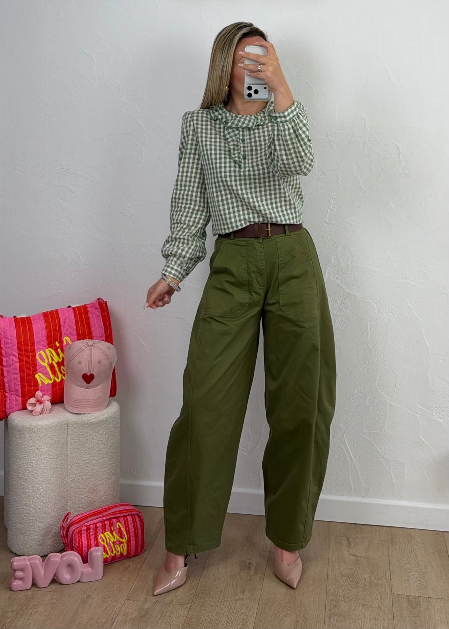 Blouse FAUSTINE Vert