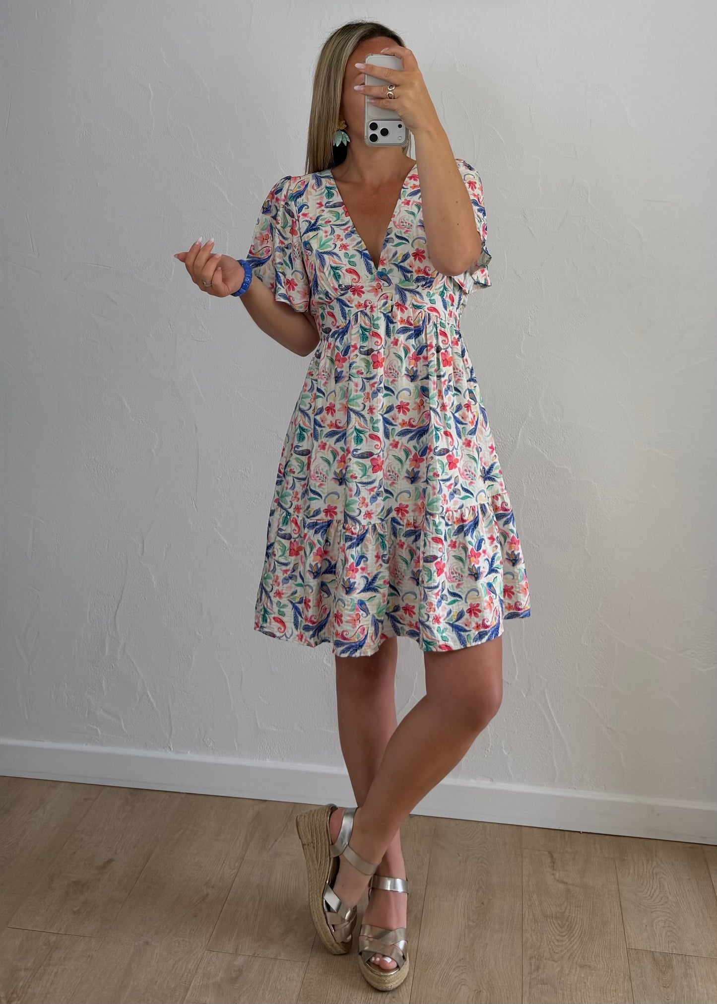 Robe CELIA Bleu