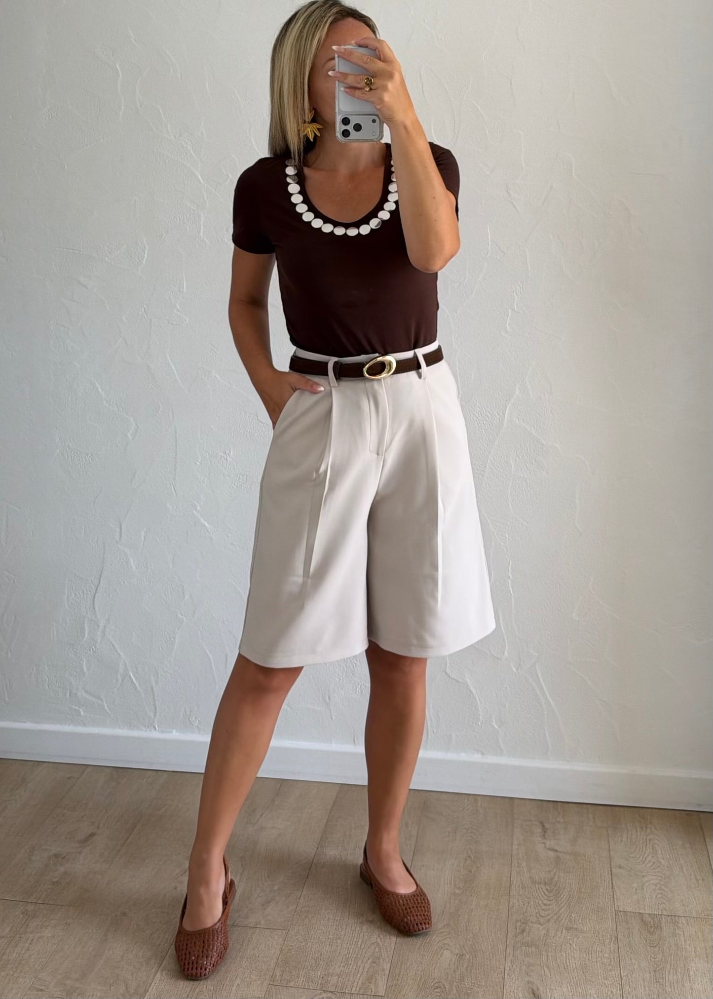 tee-shirt Milo marron